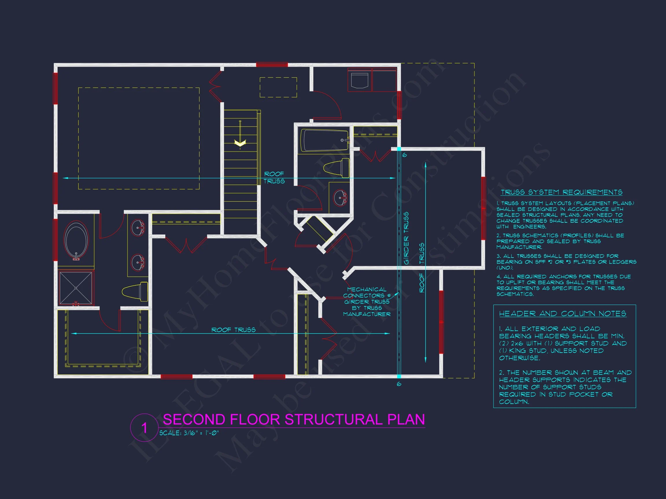 12-2151 HOUSE PLAN -Traditional Colonial Home Plan - 4-Bed, 2.5-Bath, 2,250 SF 10 Modern house Plan with 2-Story CAD Blueprint and Unique Designs