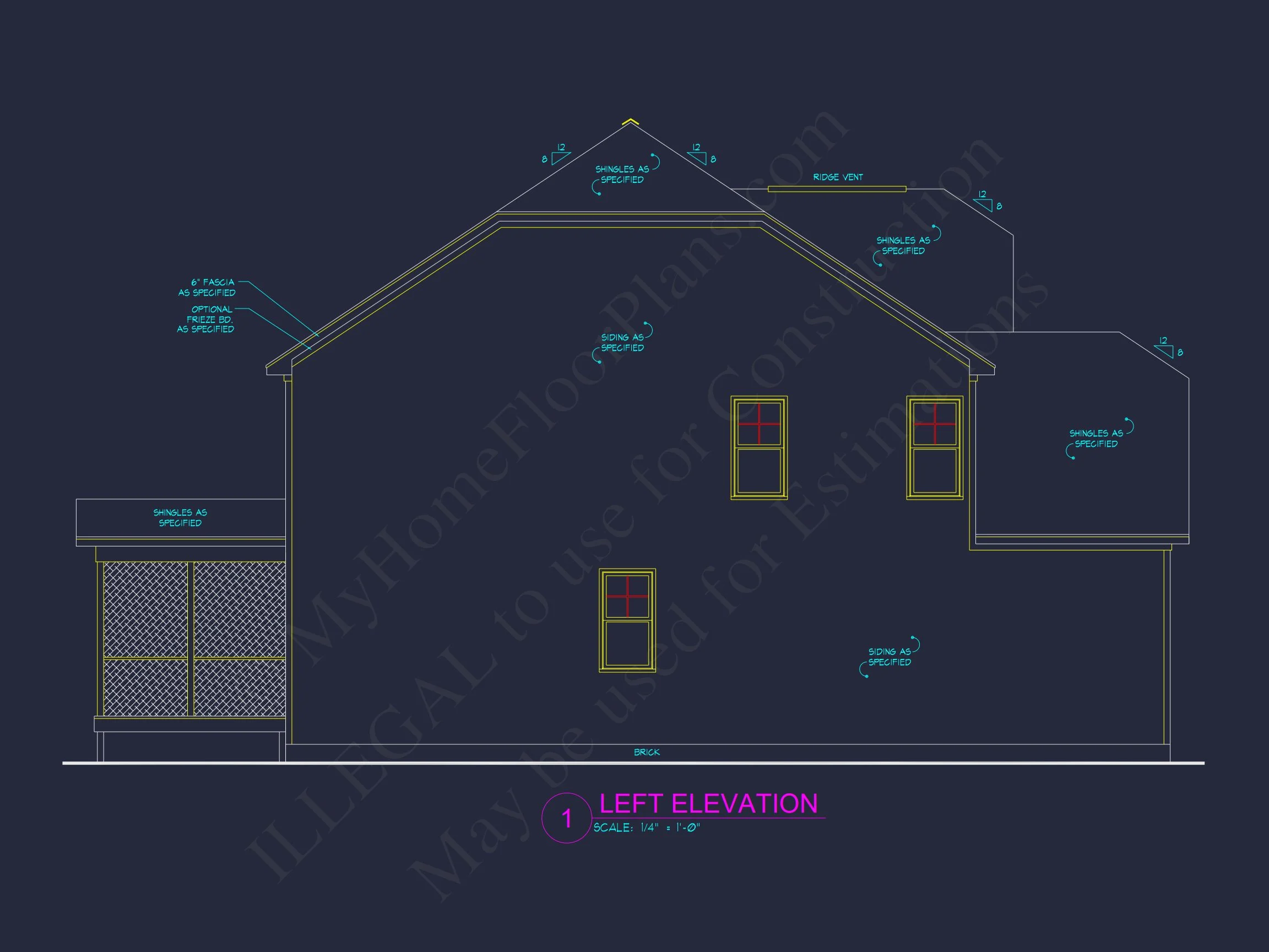 11-1750 HOUSE PLAN - Traditional Farmhouse Plan - 3-Bed, 2.5-Bath, 2,250 SF 5 Elegant Craftsman house Plan with Floor Plans & CAD Designs