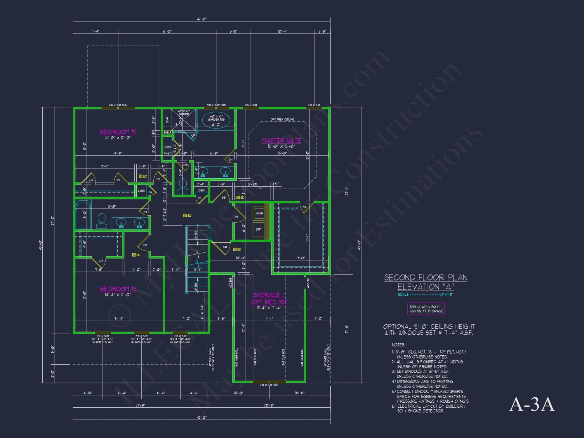 Customizable house Plan with 2-Story Blueprint CAD Designs