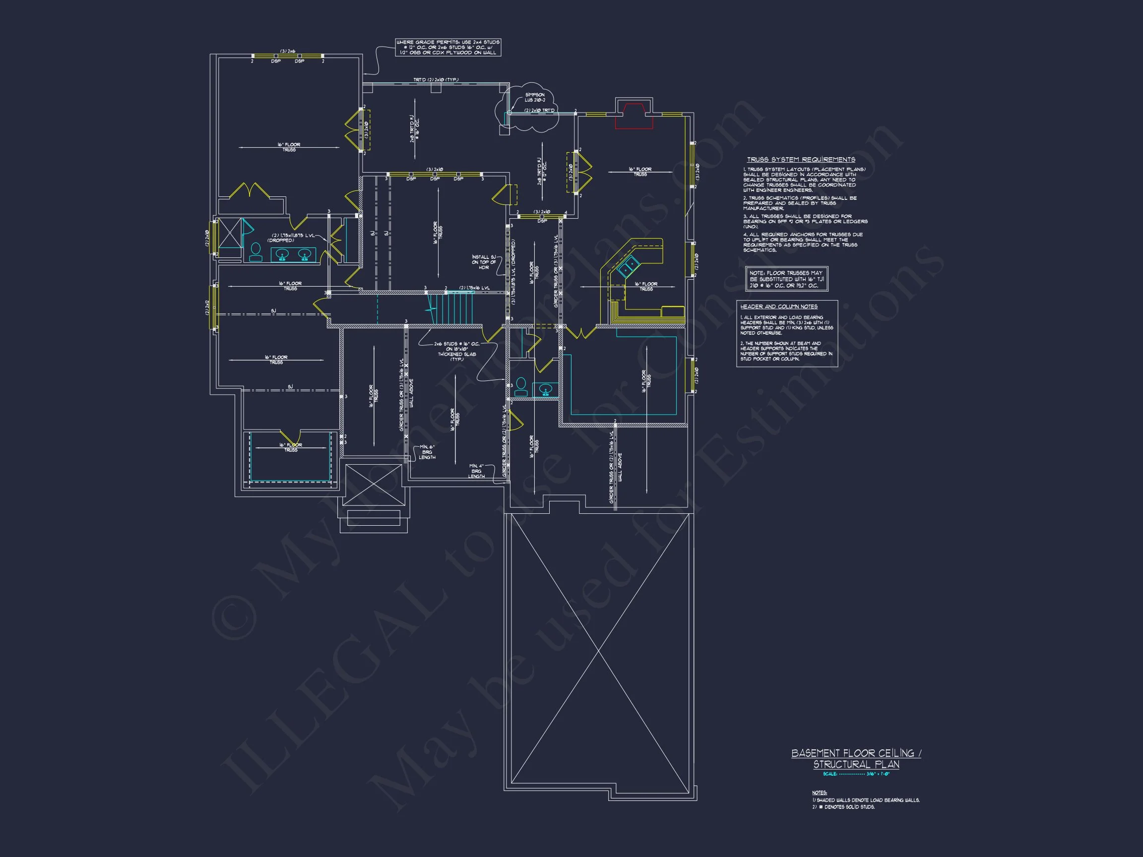 11-1535 HOUSE PLAN - Traditional Home Plan - 5-Bed, 4-Bath, 4,200 SF 29 Luxury house Plan with CAD Floor Plans & Architectural Designs