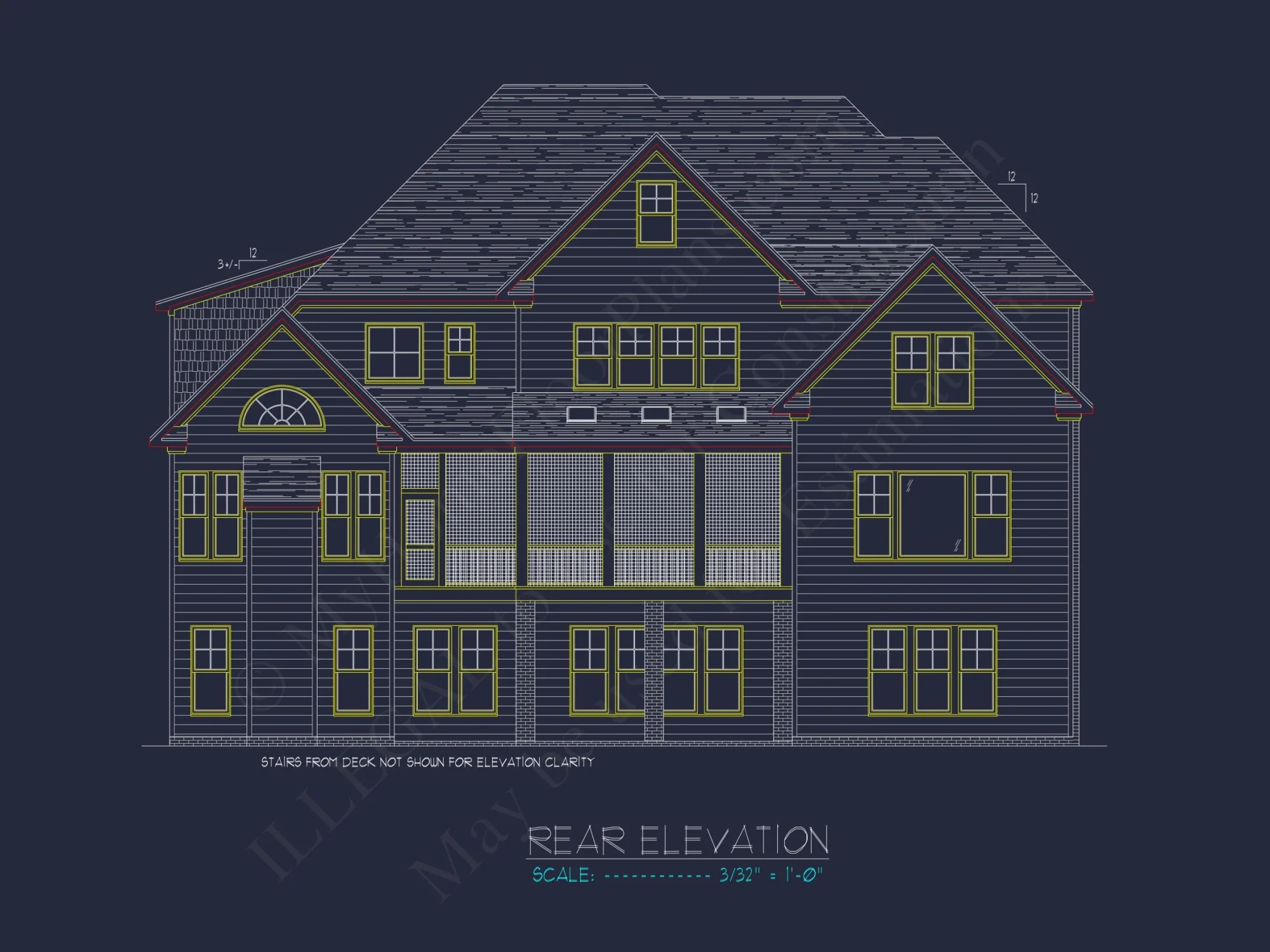 Luxury house Plan with CAD Floor Plans & Architectural Designs