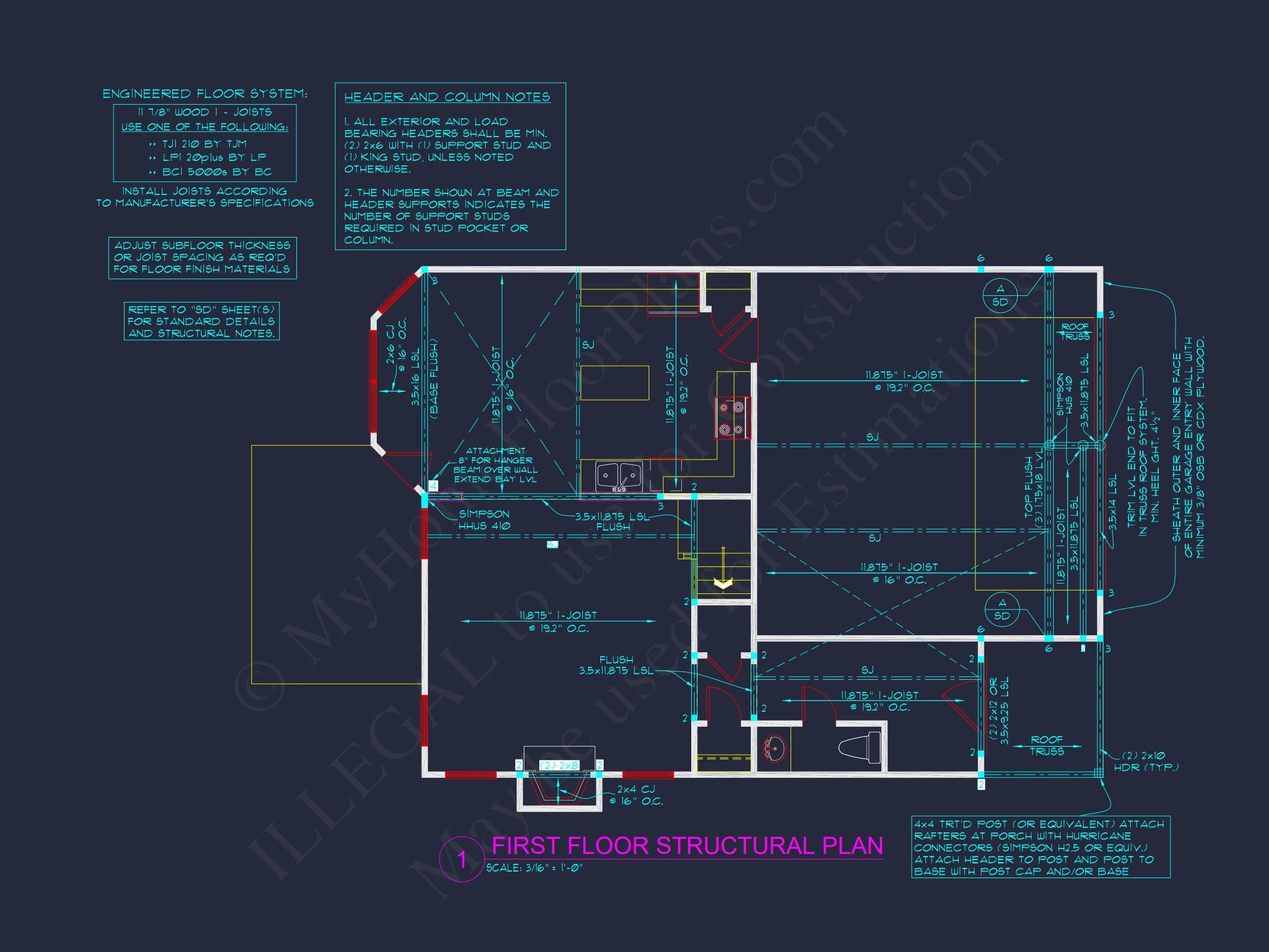 11-1436B HOUSE PLAN -Traditional Colonial Home Plan - 4-Bed, 2.5-Bath, 2,250 SF 11 Charming house and Floor Plan Blueprint with Modern Designs