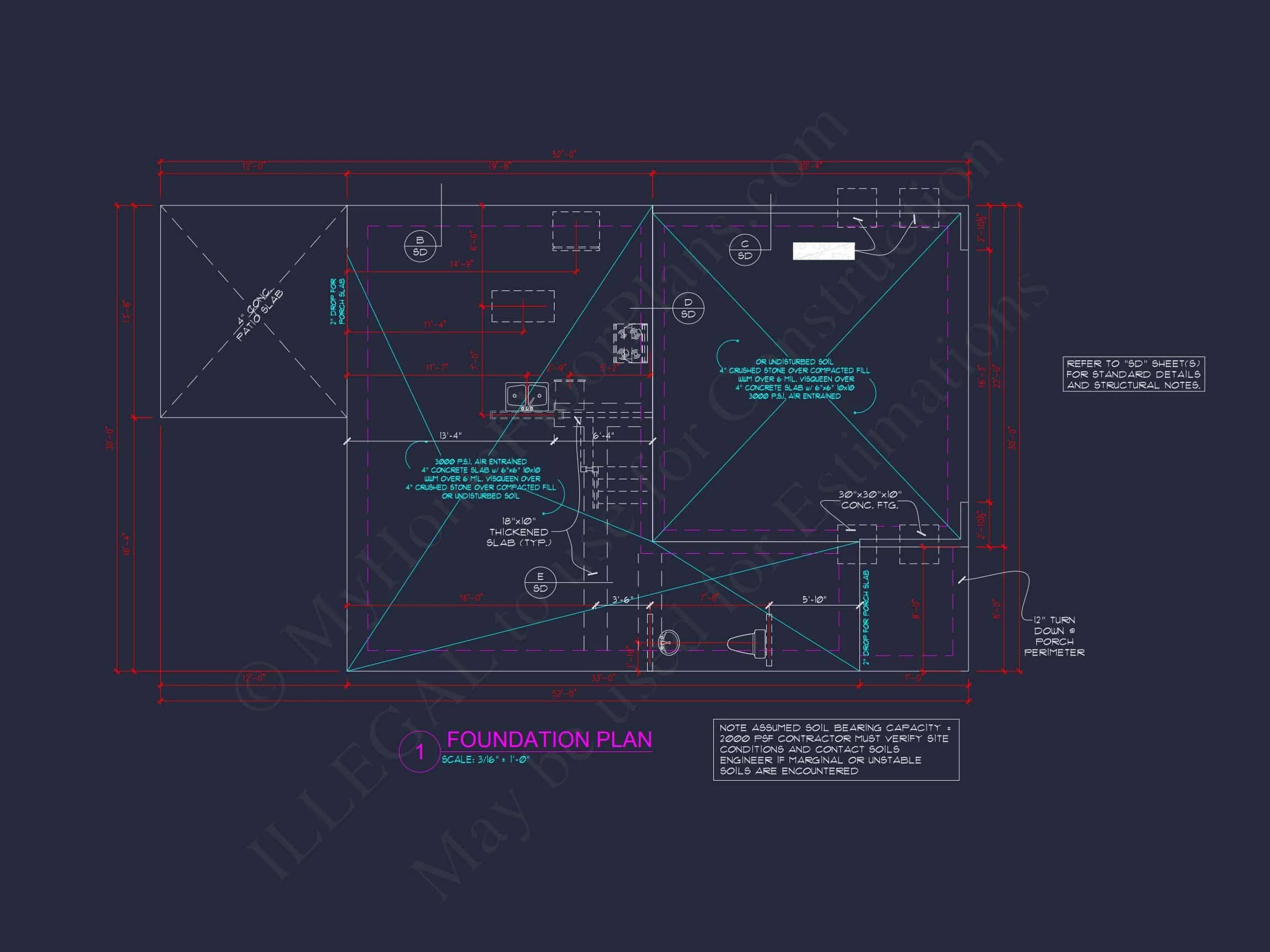 11-1411B HOUSE PLAN -Traditional Colonial Home Plan - 3-Bed, 2.5-Bath, 1,798 SF 11 house Plan Blueprint with 2 Floors, 3 Beds, and Garage