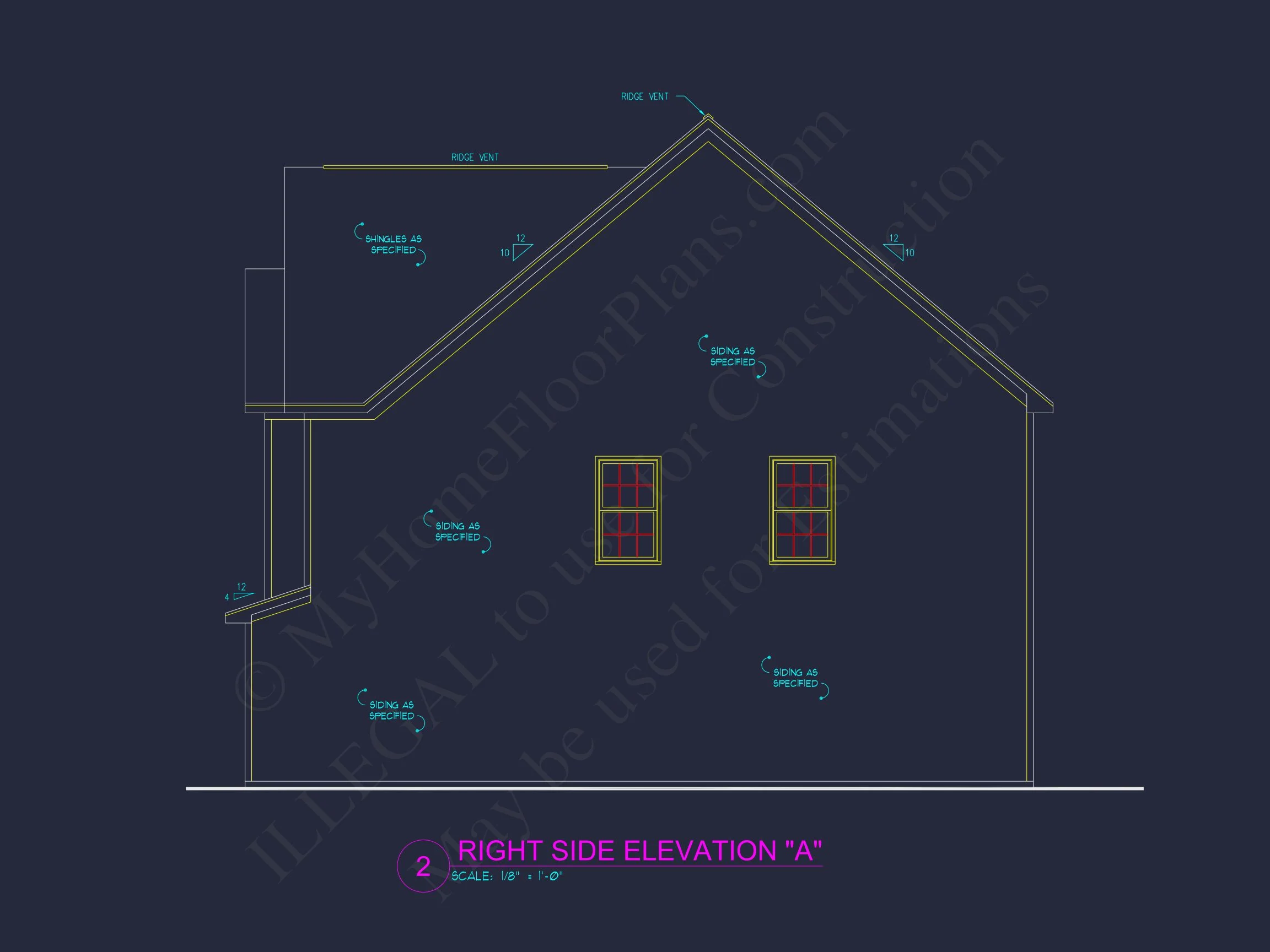 11-1411B HOUSE PLAN -Traditional Colonial Home Plan - 3-Bed, 2.5-Bath, 1,798 SF 3 house Plan Blueprint with 2 Floors, 3 Beds, and Garage