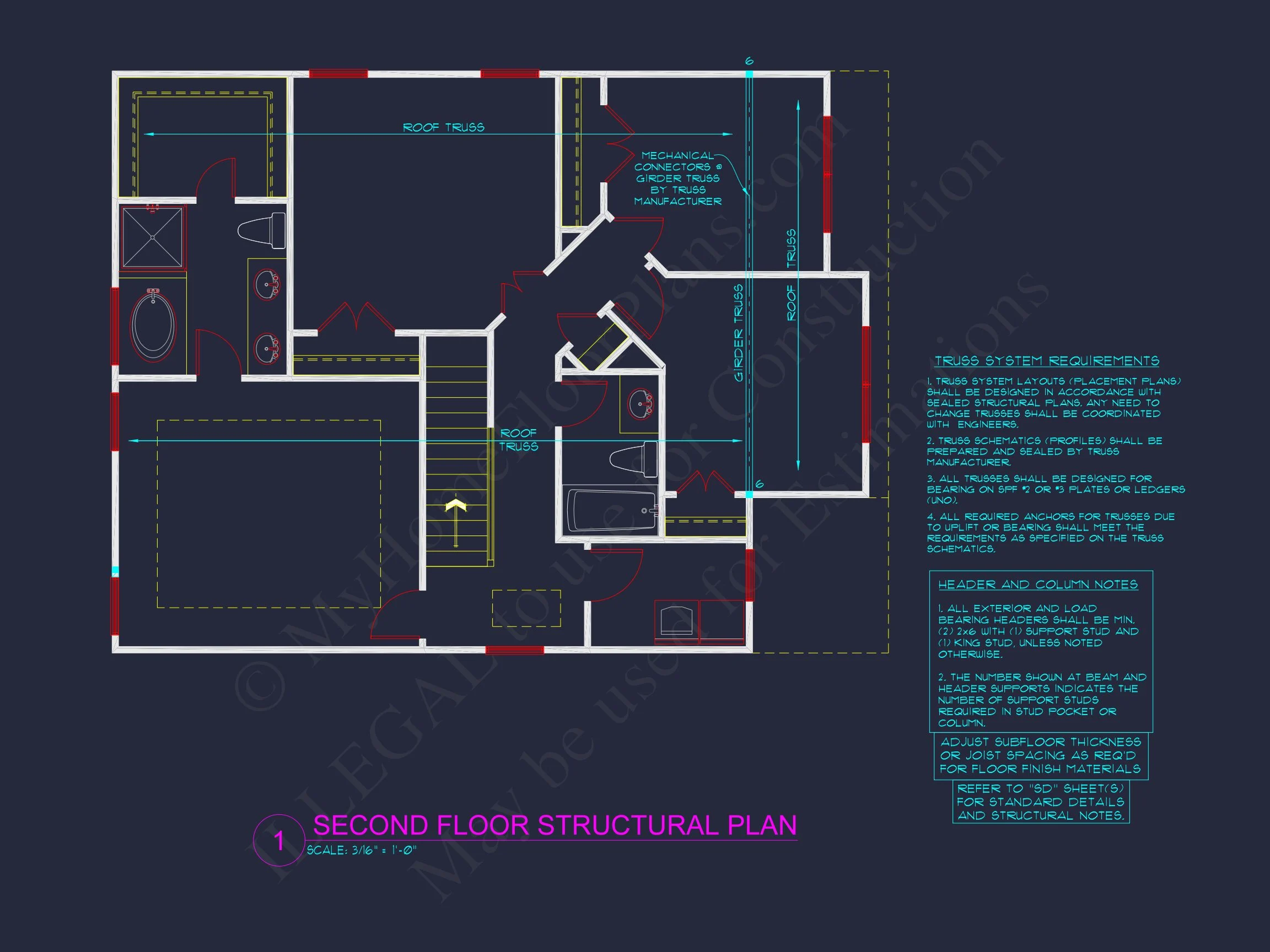 11-1411 HOUSE PLAN -Traditional Colonial Home Plan - 3-Bed, 2.5-Bath, 2,200 SF 10 house Plan with 2 Floors, 3 Bedrooms & Bonus Room Designs