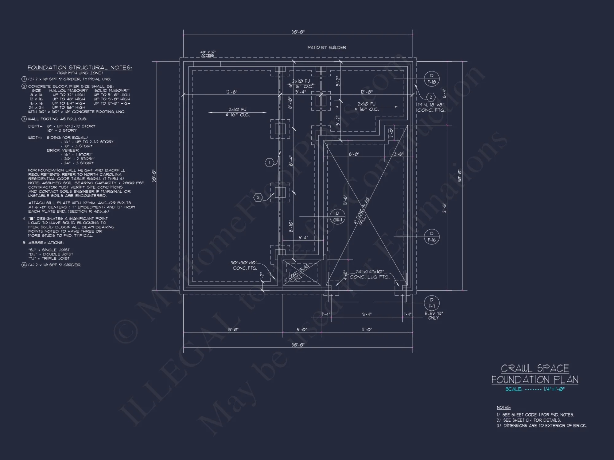 Efficient 3-Bedroom house Plan with CAD Blueprint Designs