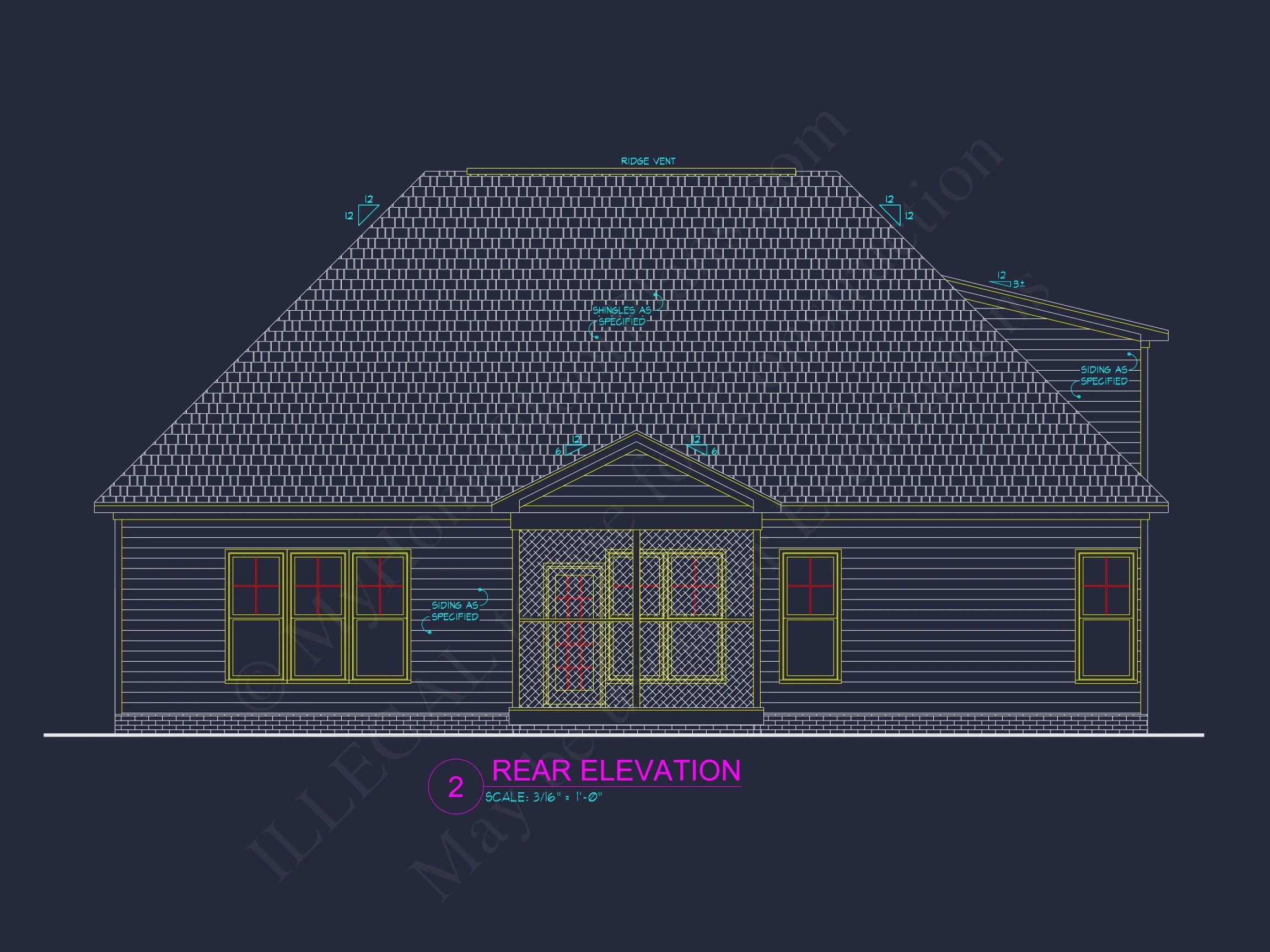 11-1021 HOUSE PLAN -Traditional Home Plan - 3-Bed, 2-Bath, 2,248 SF 5 Beautiful house Plan with CAD Blueprint and Stunning Designs