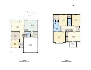 11-1011 HOUSE PLAN -Traditional Craftsman Home Plan - 4-Bed, 3-Bath, 2,450 SF 4 Modern Suburban house Plan with Spacious Floor Plan and CAD Design