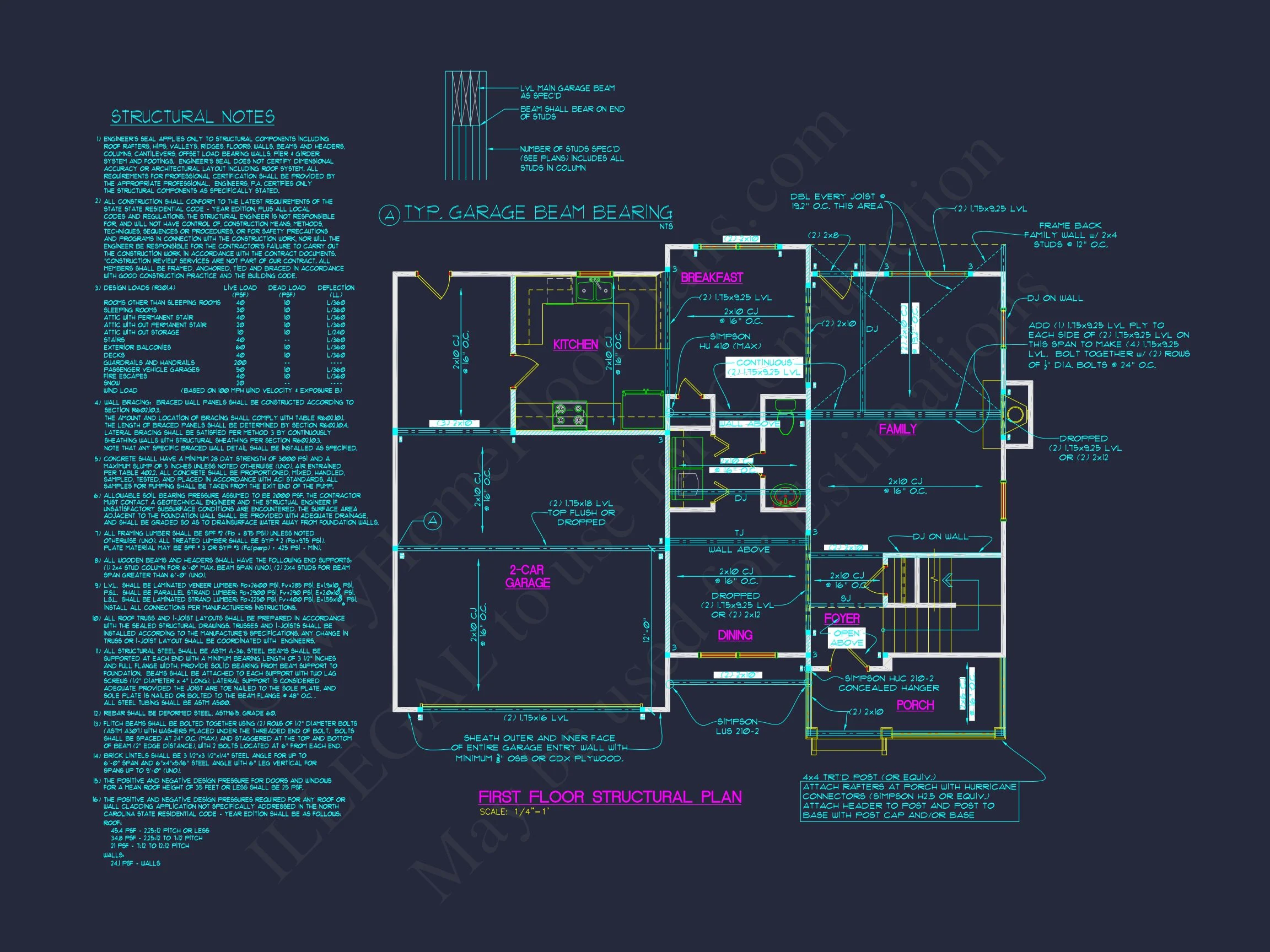 10-1856 HOUSE PLAN -Traditional Colonial Home Plan - 3-Bed, 2-Bath, 1,811 SF 11 Custom house Designs