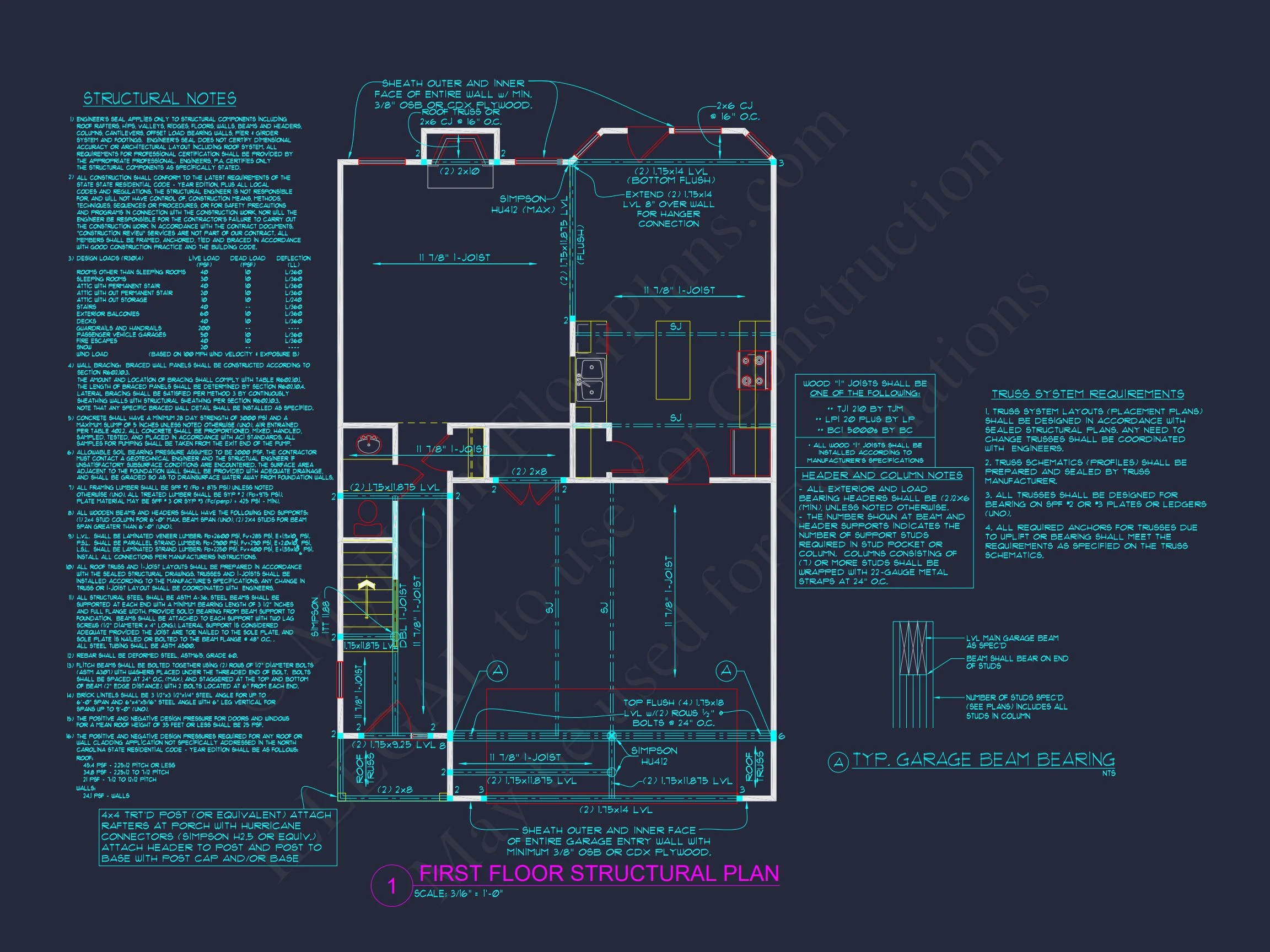 10-1625 HOUSE PLAN -Traditional Colonial Home Plan - 3-Bed, 2.5-Bath, 1,759 SF 9 Modern Suburban house Plan: 2-Story Blueprint with CAD Designs