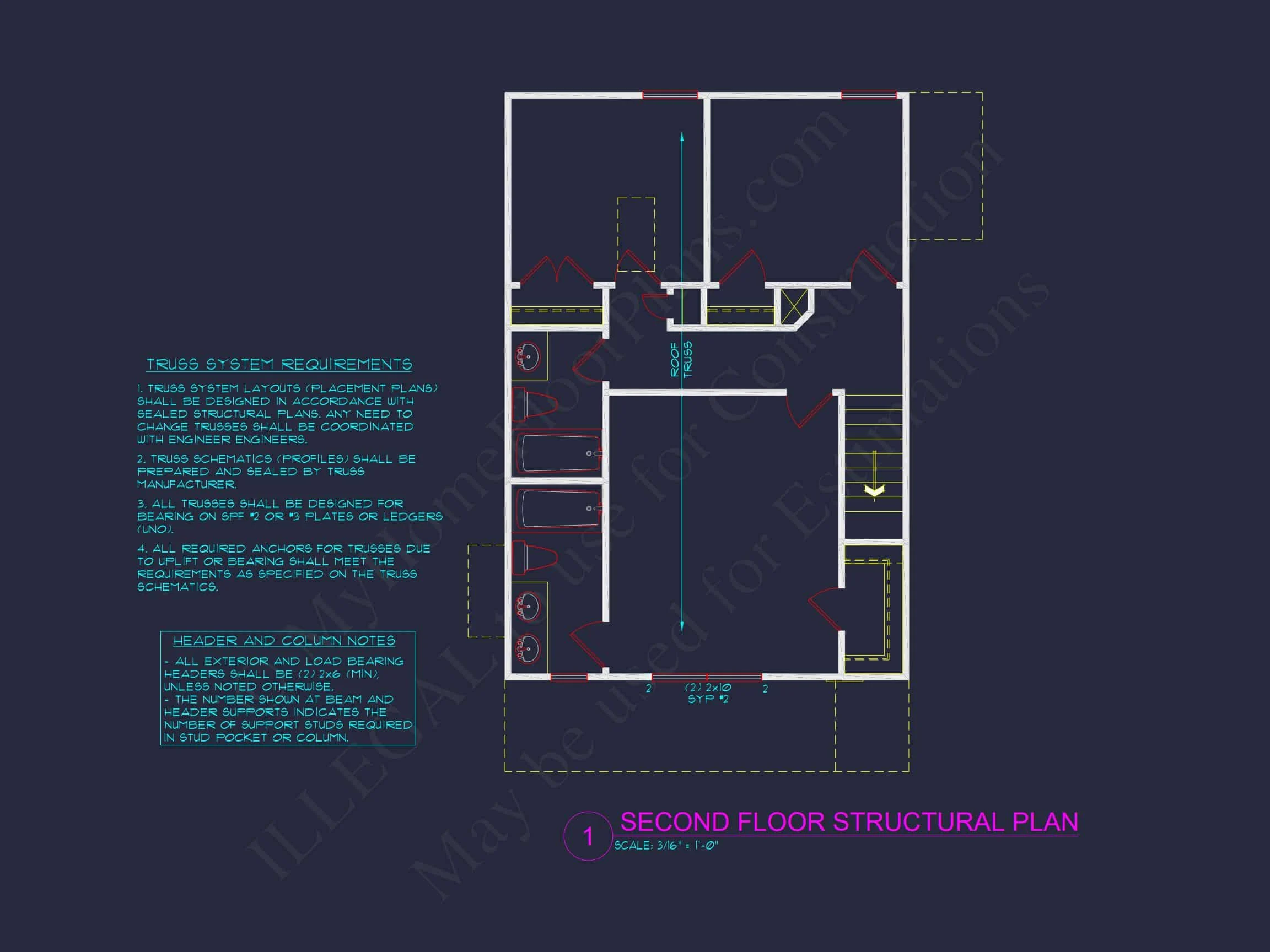10-1201 HOUSE PLAN - Charming 2-Story House Plan with CAD Blueprint and Unique Features 10 Charming 2-Story house Plan with CAD Blueprint and Unique Features