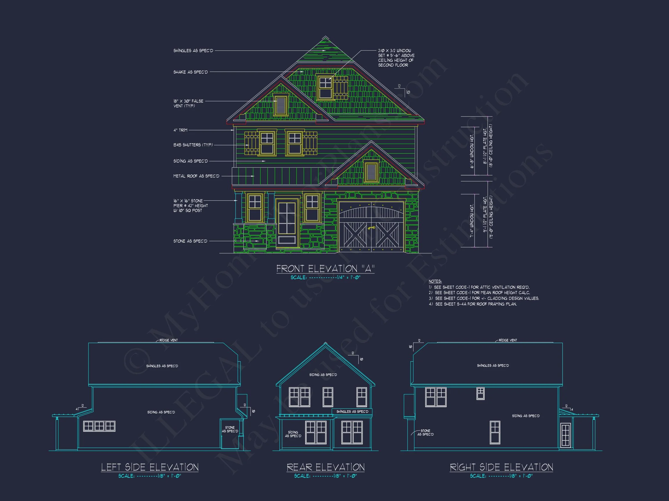 10-1163 HOUSE PLAN -Traditional Home Plan - 3-Bed, 2.5-Bath, 1,570 SF 4 Stylish house Plan with Modern Floor Plan and CAD Designs