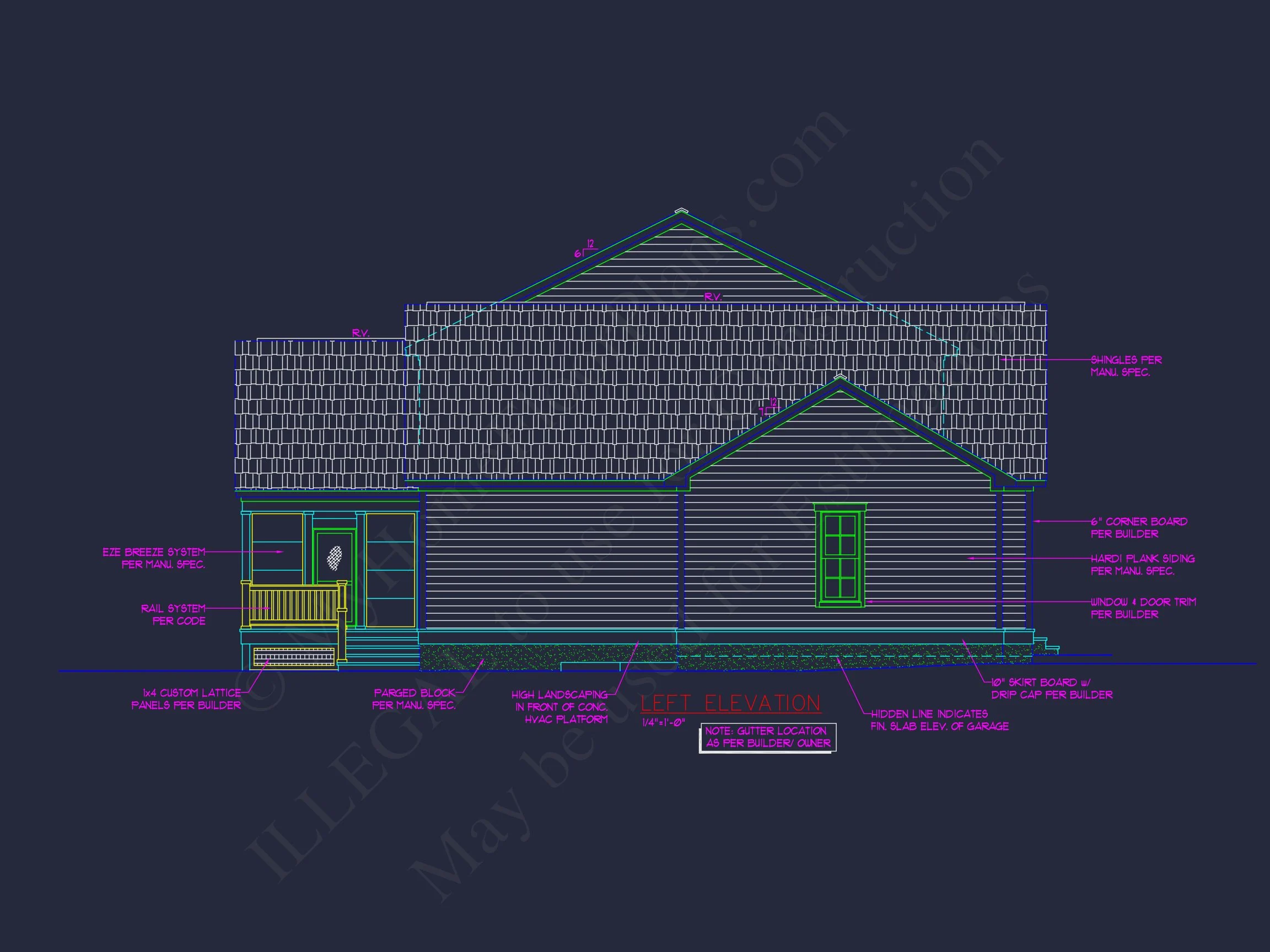 10-1143 HOUSE PLAN - 3 Bed · 2.5 Bath · 2,091 SF New American House Plan – Bonus & Rec Room, Porches, 2-Car Garage 54 Stunning 2-Story house Plan with CAD Blueprint and Modern Designs