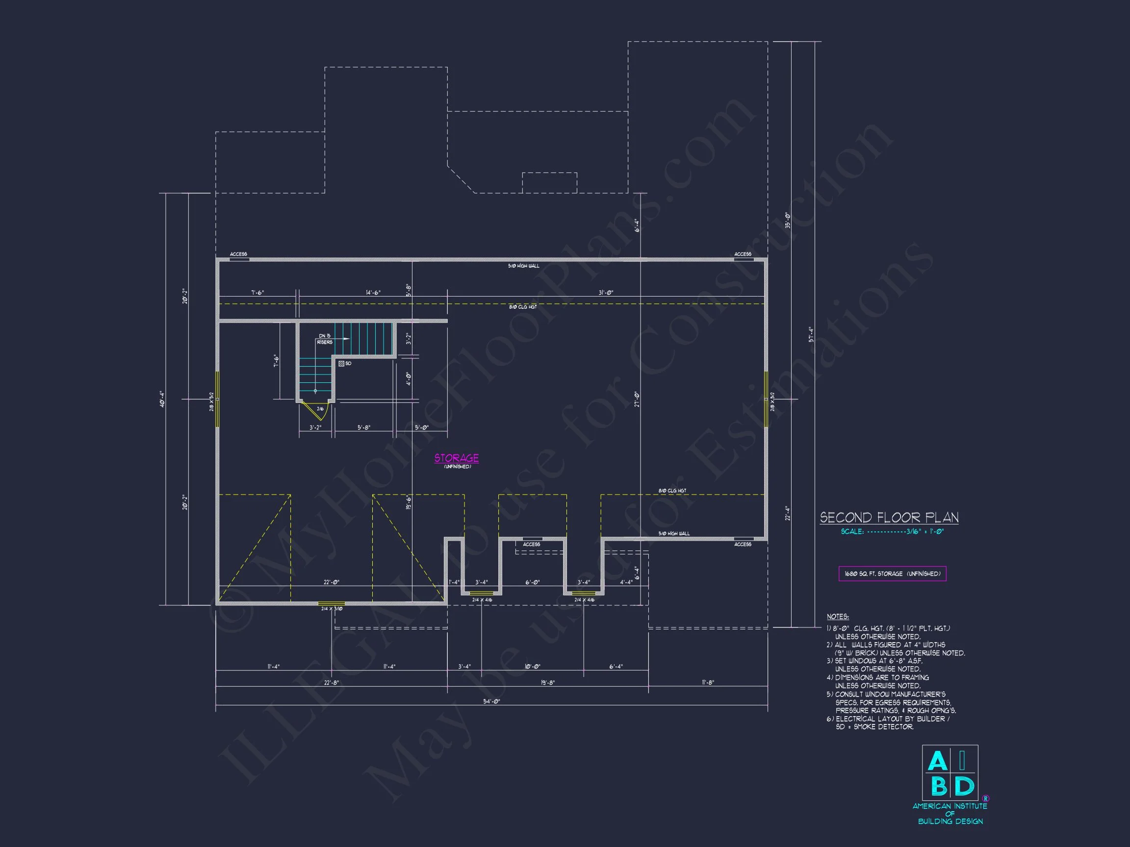8-1969 HOUSE PLAN - Modern Craftsman House Plan: CAD Floor Plan with 3 Bedrooms 7 Modern Craftsman house Plan: CAD Floor Plan with 3 Bedrooms