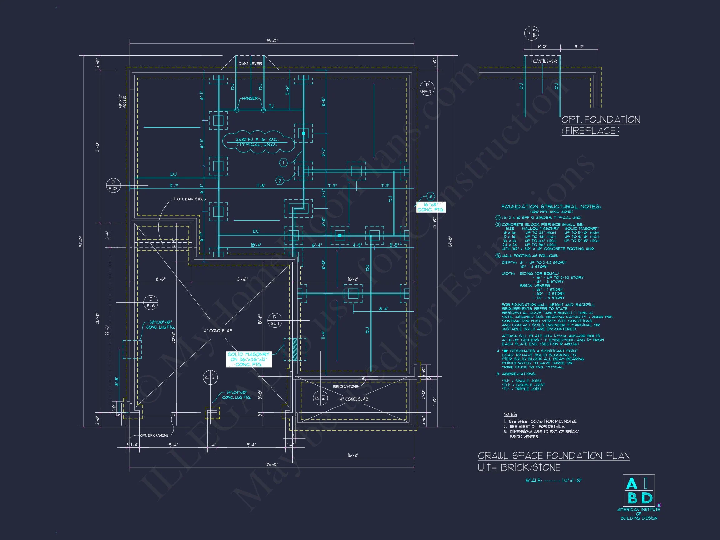 8-1694 HOUSE PLAN - Modern Craftsman House Plan: CAD Blueprint for 2-Story Design 13 Modern Craftsman house Plan: CAD Blueprint for 2-Story Design