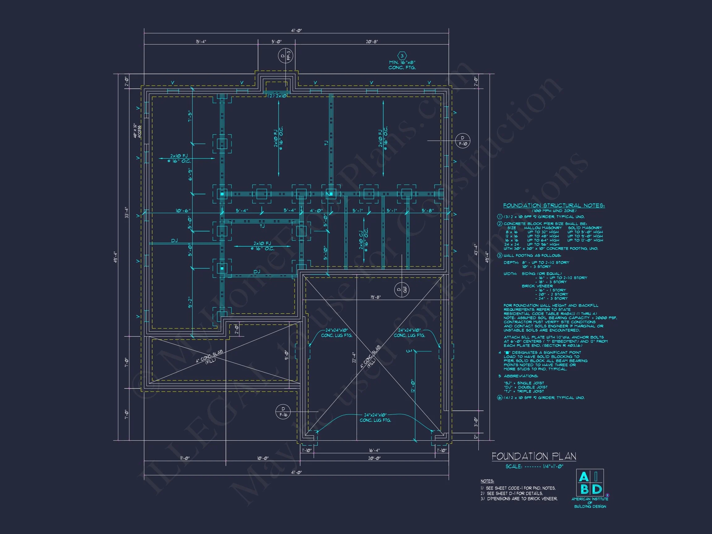 8-1598 HOUSE PLAN - Modern House Plan: Detailed Floor Plan & CAD Blueprint Designs 9 Modern house Plan: Detailed Floor Plan & CAD Blueprint Designs