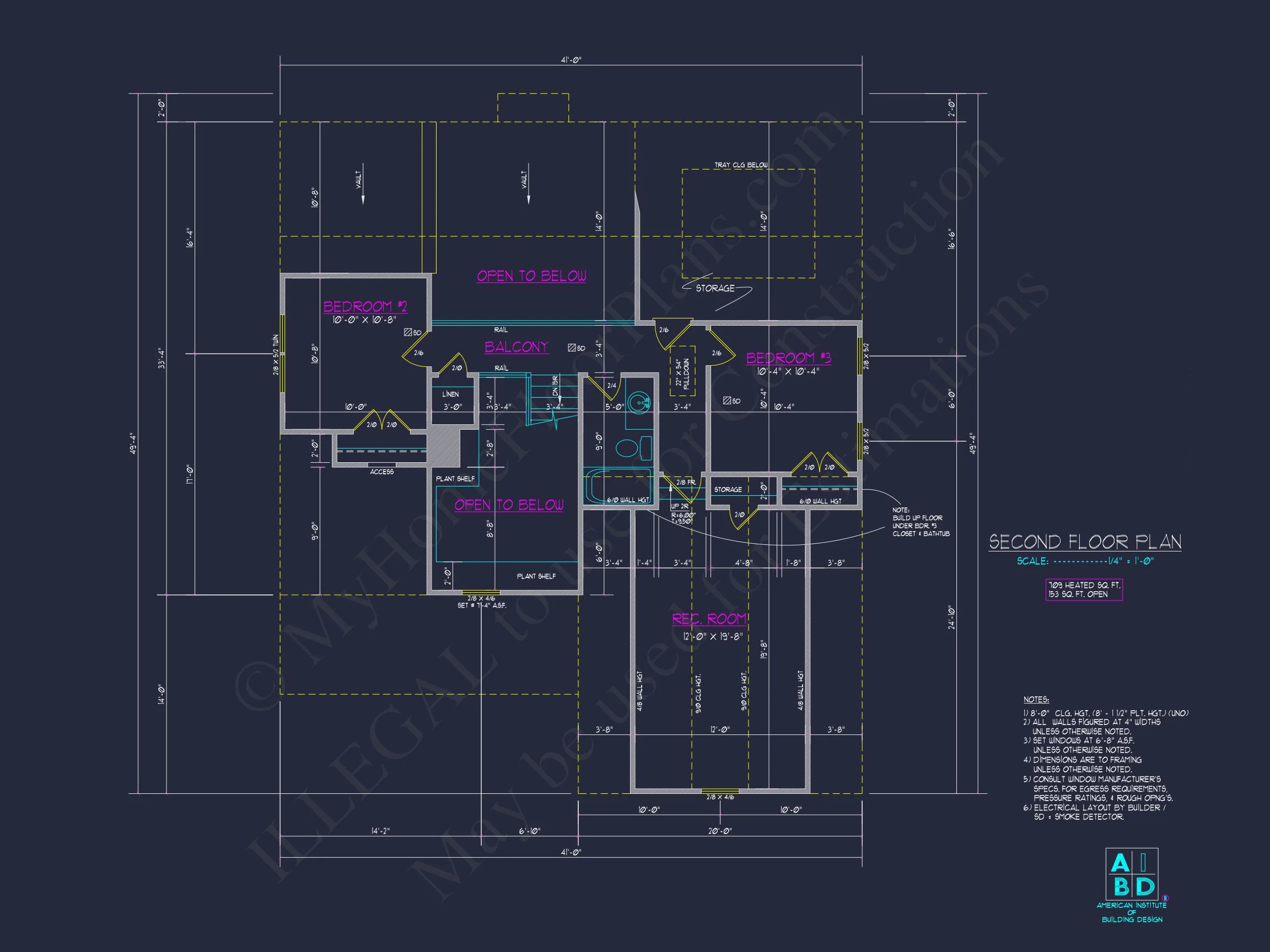 8-1598 HOUSE PLAN - Modern House Plan: Detailed Floor Plan & CAD Blueprint Designs 8 Modern house Plan: Detailed Floor Plan & CAD Blueprint Designs