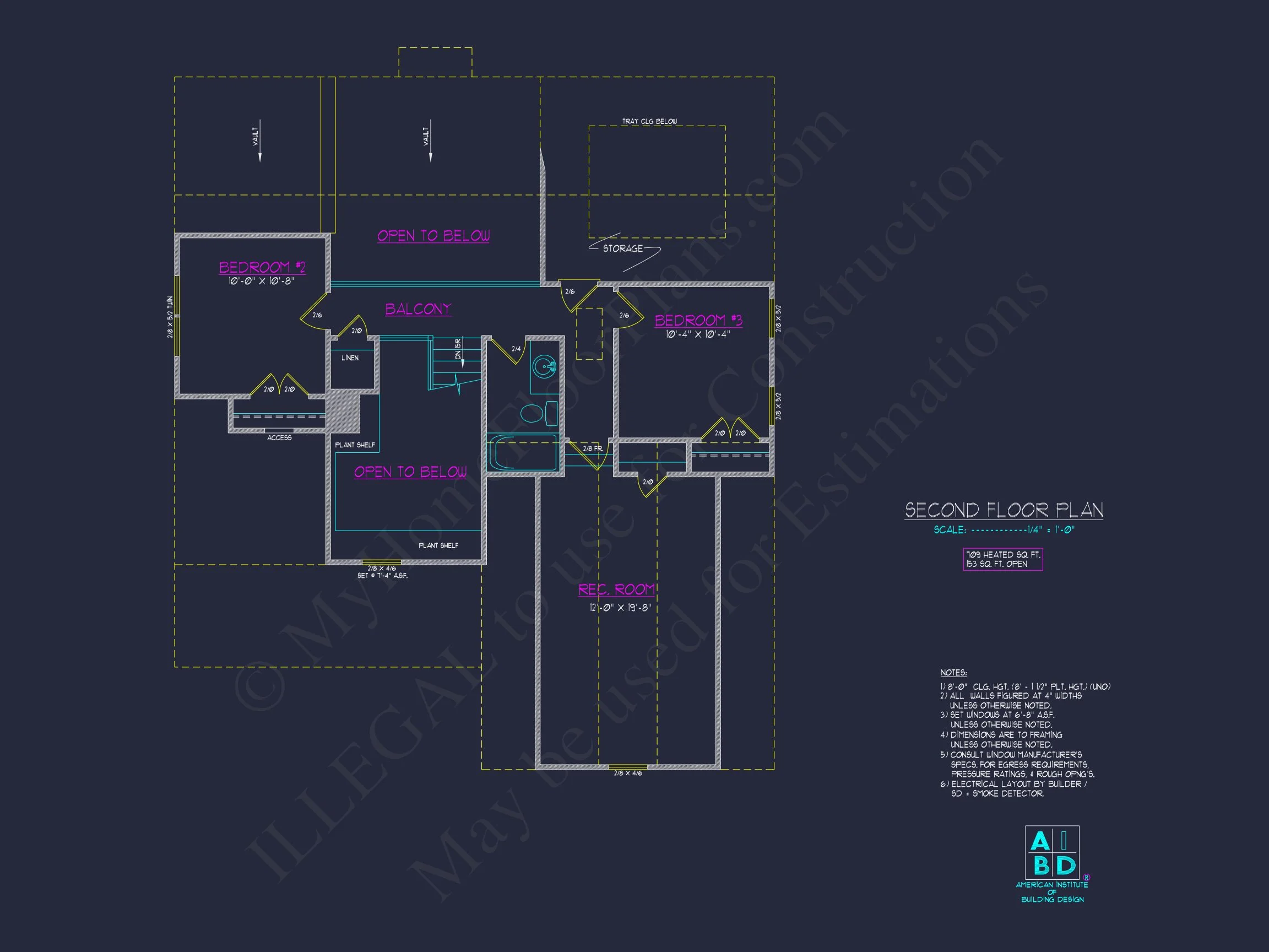 8-1598 HOUSE PLAN - Modern House Plan: Detailed Floor Plan & CAD Blueprint Designs 7 Modern house Plan: Detailed Floor Plan & CAD Blueprint Designs