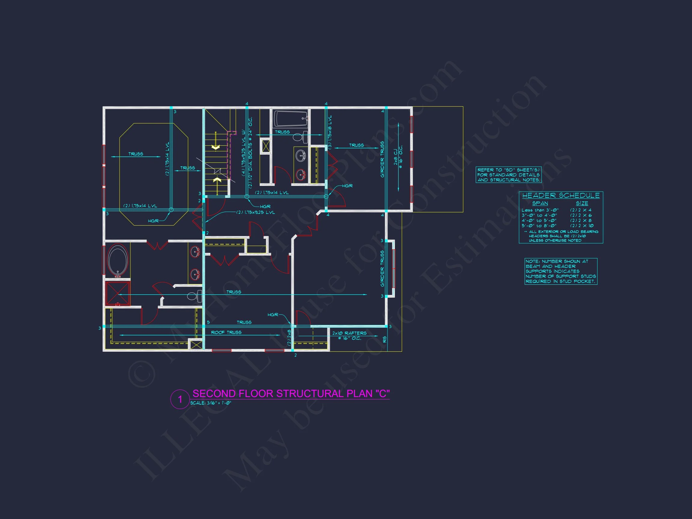 8-1575 HOUSE PLAN - Traditional 2-Story House Plan with Open Floor Plan & Fireplace (2912 Sq Ft) 26 Traditional 2-Story house Plan with Open Floor Plan & Fireplace (2912 Sq Ft)