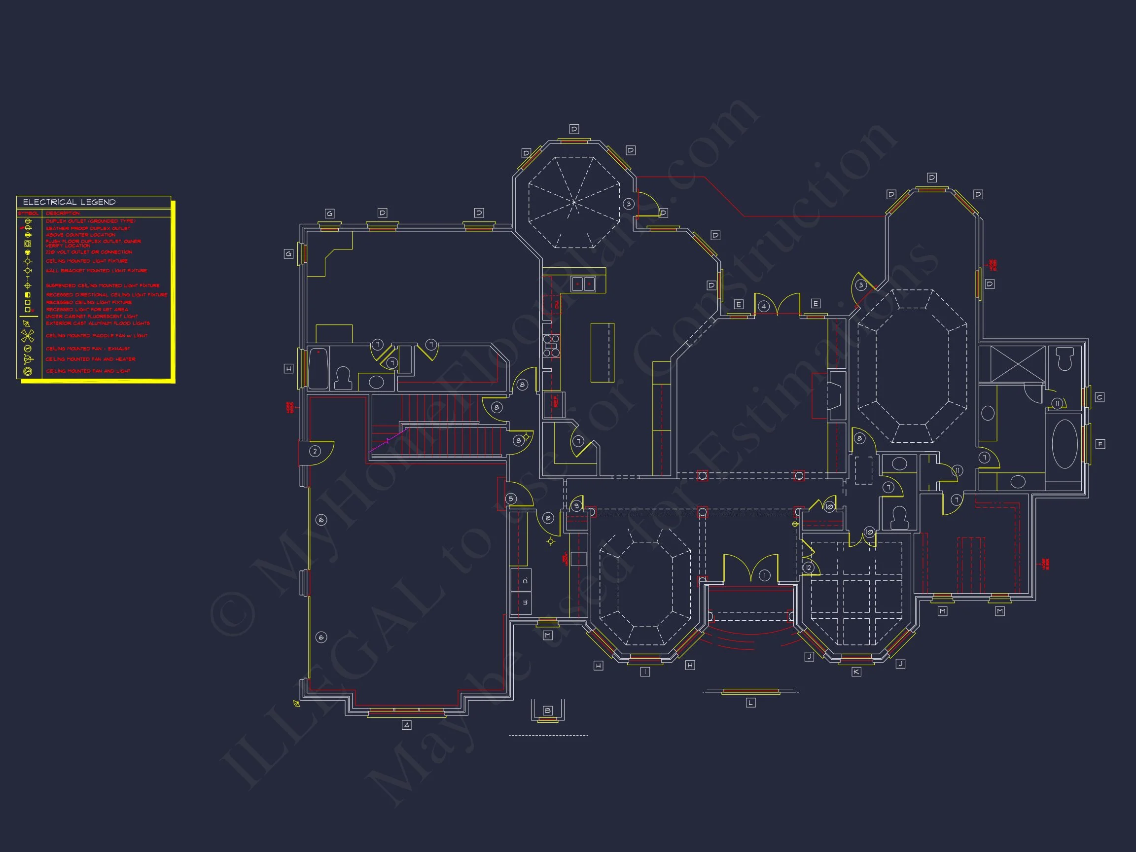 8-1373 HOUSE PLAN - Charming House Plan with Spacious Floor Plan and CAD Designs 10 Charming house Plan with Spacious Floor Plan and CAD Designs