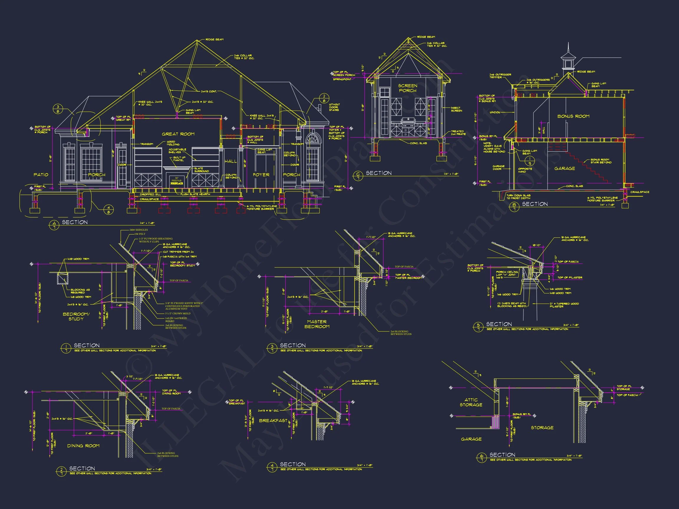8-1373 HOUSE PLAN - Charming House Plan with Spacious Floor Plan and CAD Designs 5 Charming house Plan with Spacious Floor Plan and CAD Designs