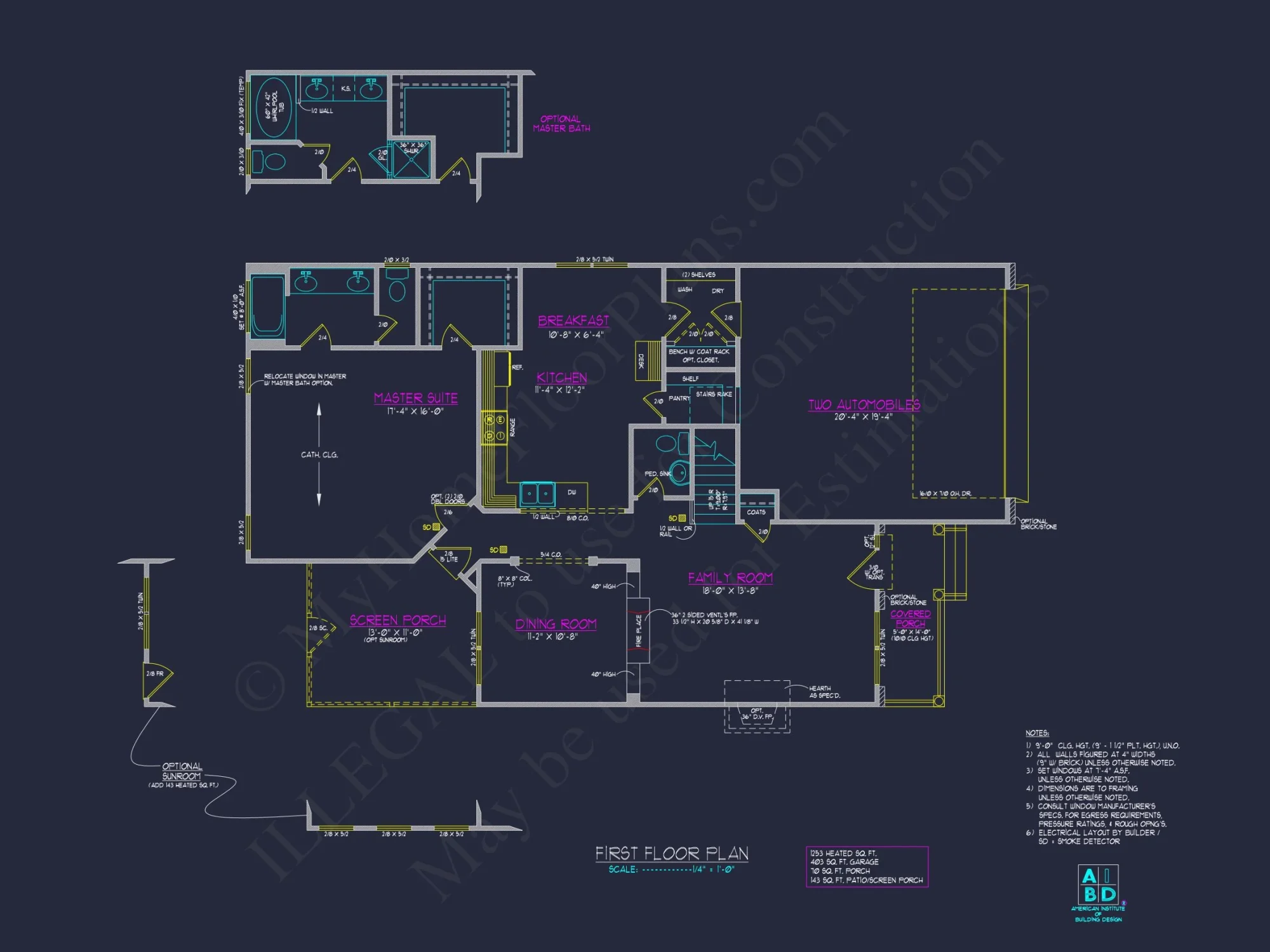 Spacious 4-Bedroom house Plan with CAD Designs and Floor Blueprints