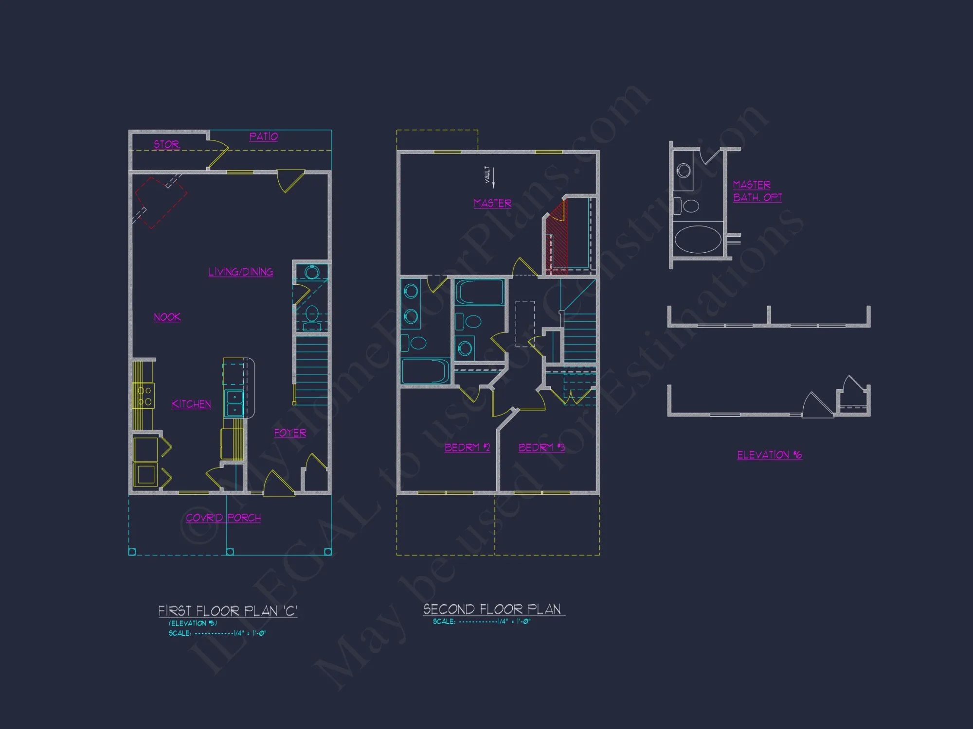 Modern Craftsman house Plan with 2-Story Design and Open Floor Plan