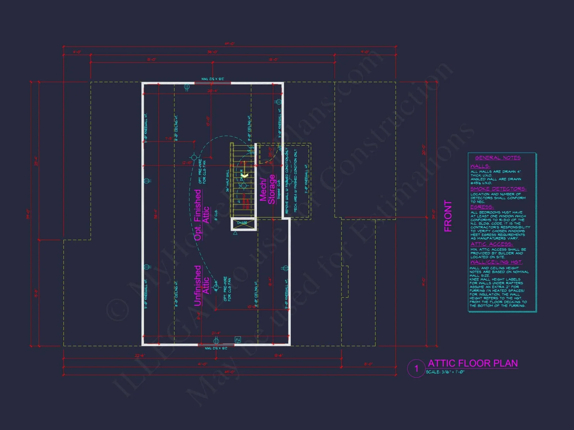 Elegant house Plan with 2-Story CAD Floor Designs and Blueprint