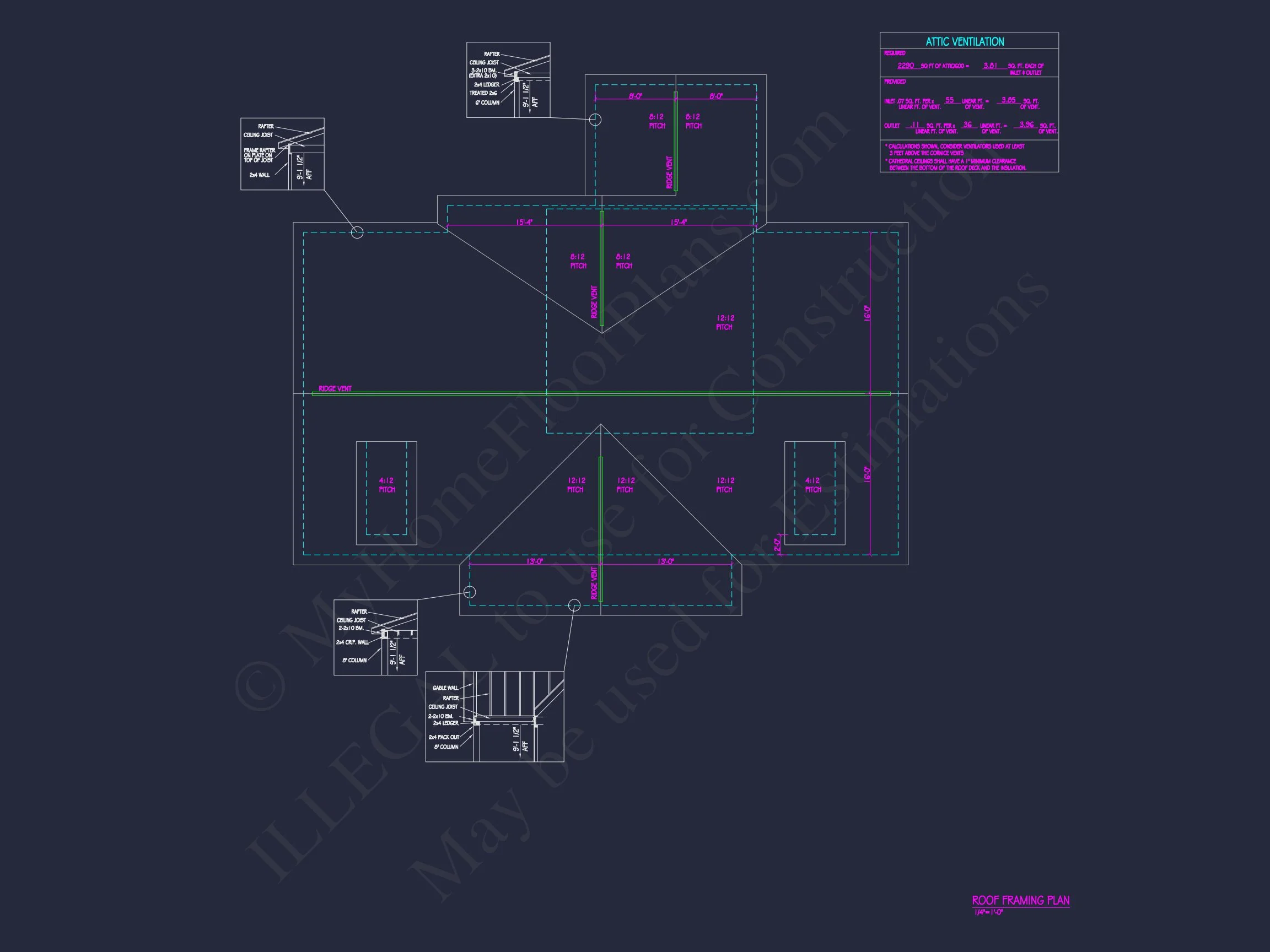 20-1786 HOUSE PLAN - Modern Traditional House Plan with CAD Architectural Designs 9 Modern Traditional house Plan with CAD Architectural Designs