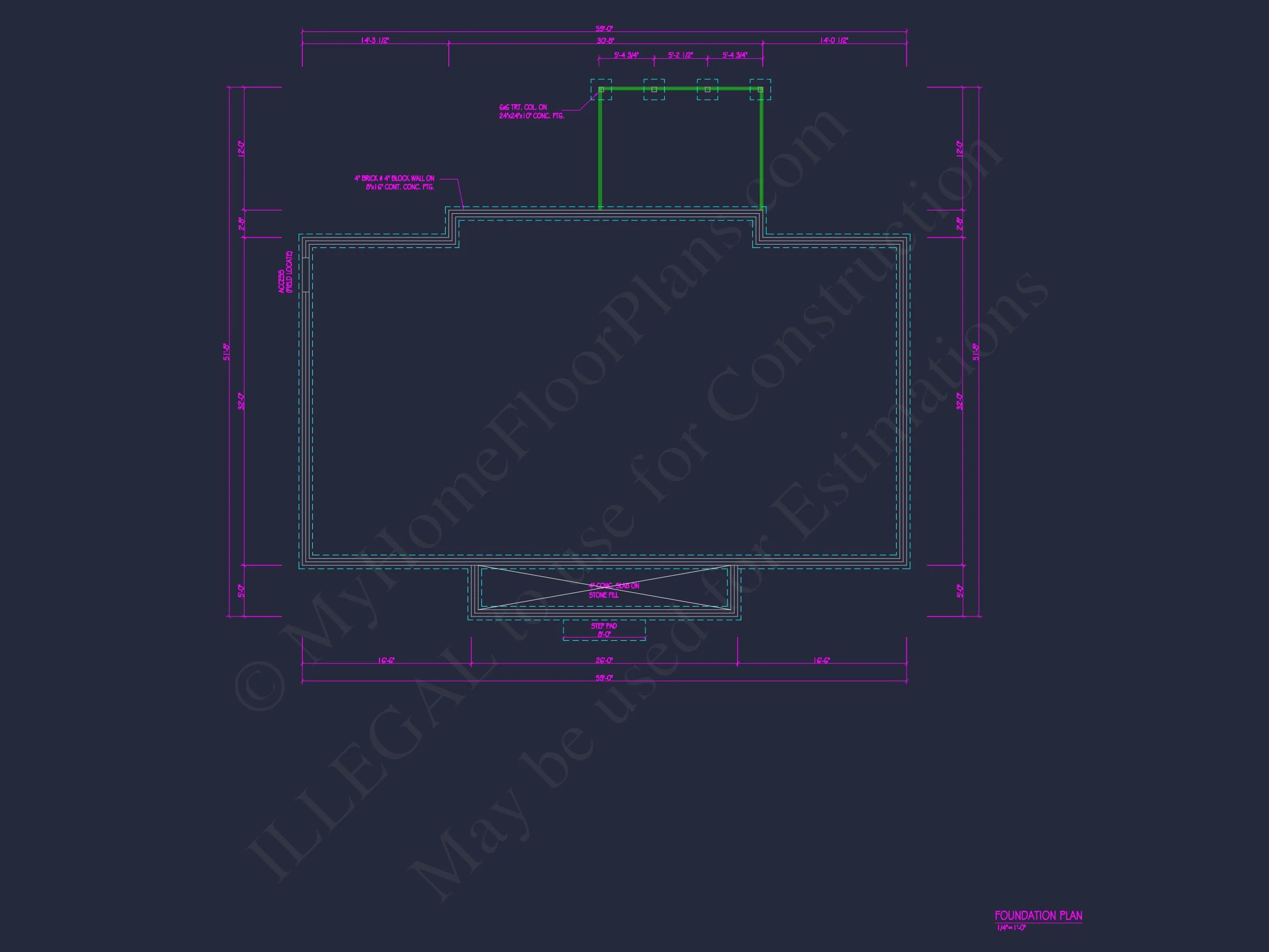 20-1786 HOUSE PLAN - Modern Traditional House Plan with CAD Architectural Designs 8 Modern Traditional house Plan with CAD Architectural Designs