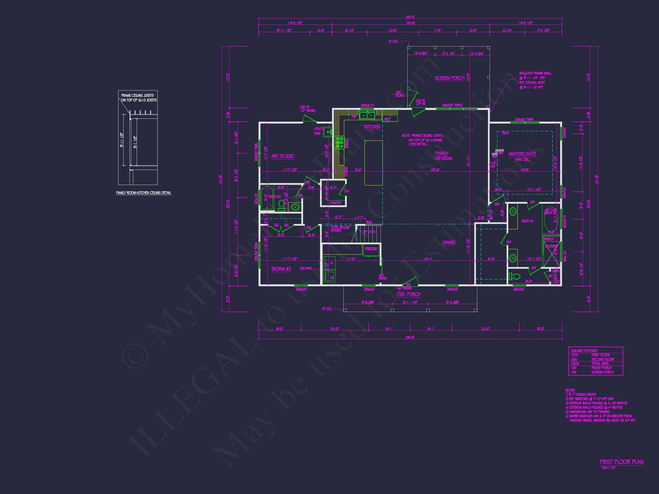 20-1786 HOUSE PLAN - Modern Traditional House Plan with CAD Architectural Designs 6 Modern Traditional house Plan with CAD Architectural Designs