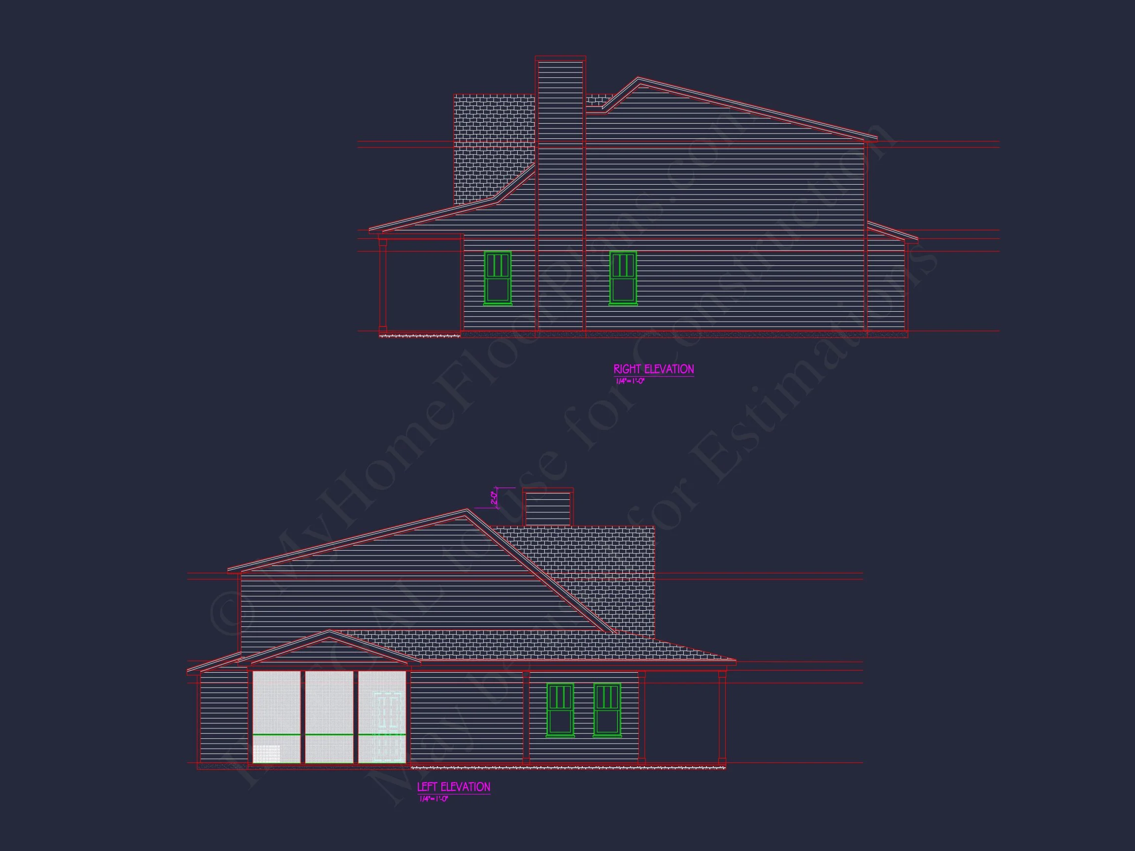 20-1346 HOUSE PLAN - Ideal House plan designs with CAD architecture and blueprints. 3 Ideal house plan designs with CAD architecture and blueprints.