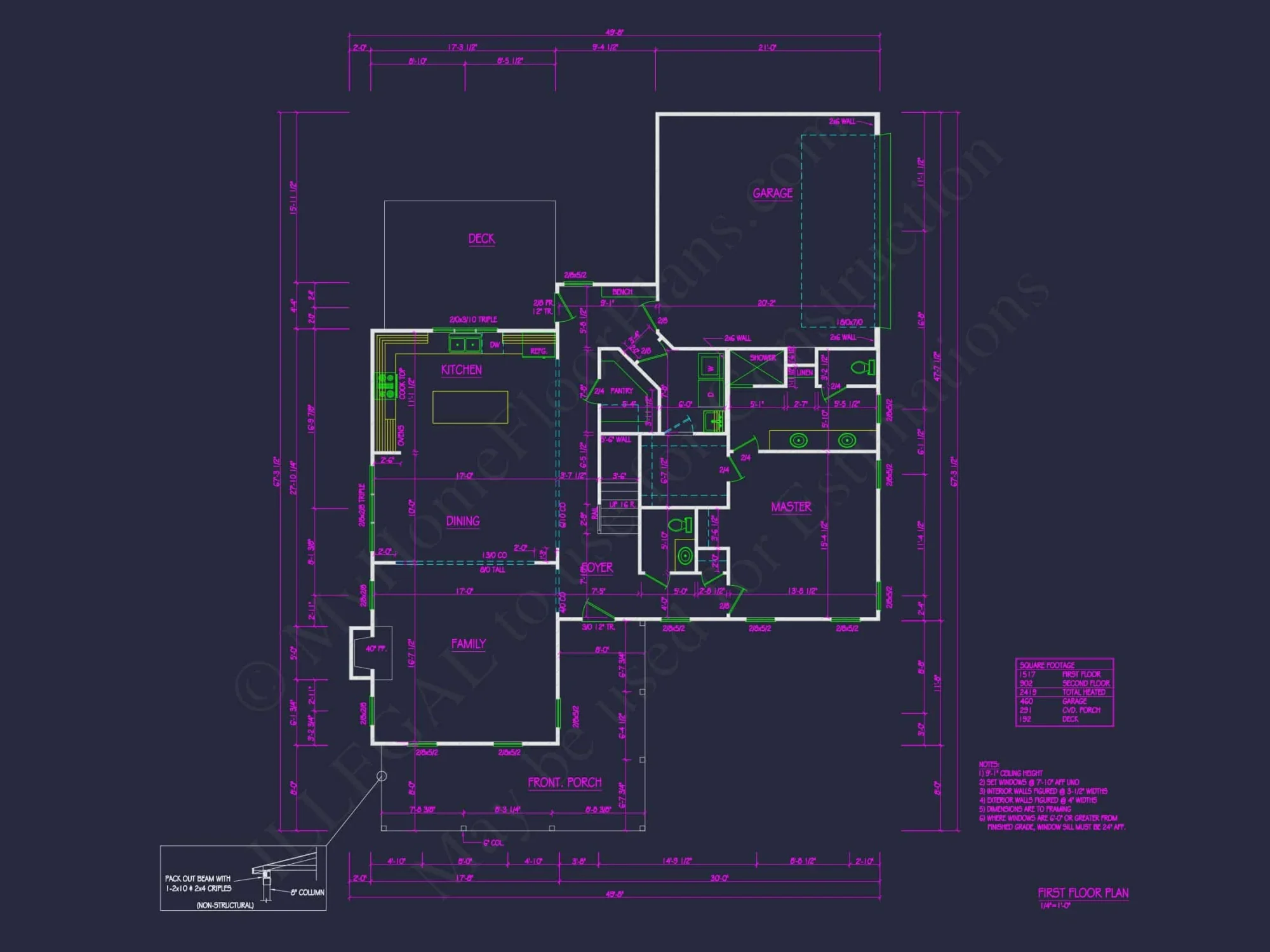 Custom house Plan with Floor Plan, Blueprint, CAD & Designs