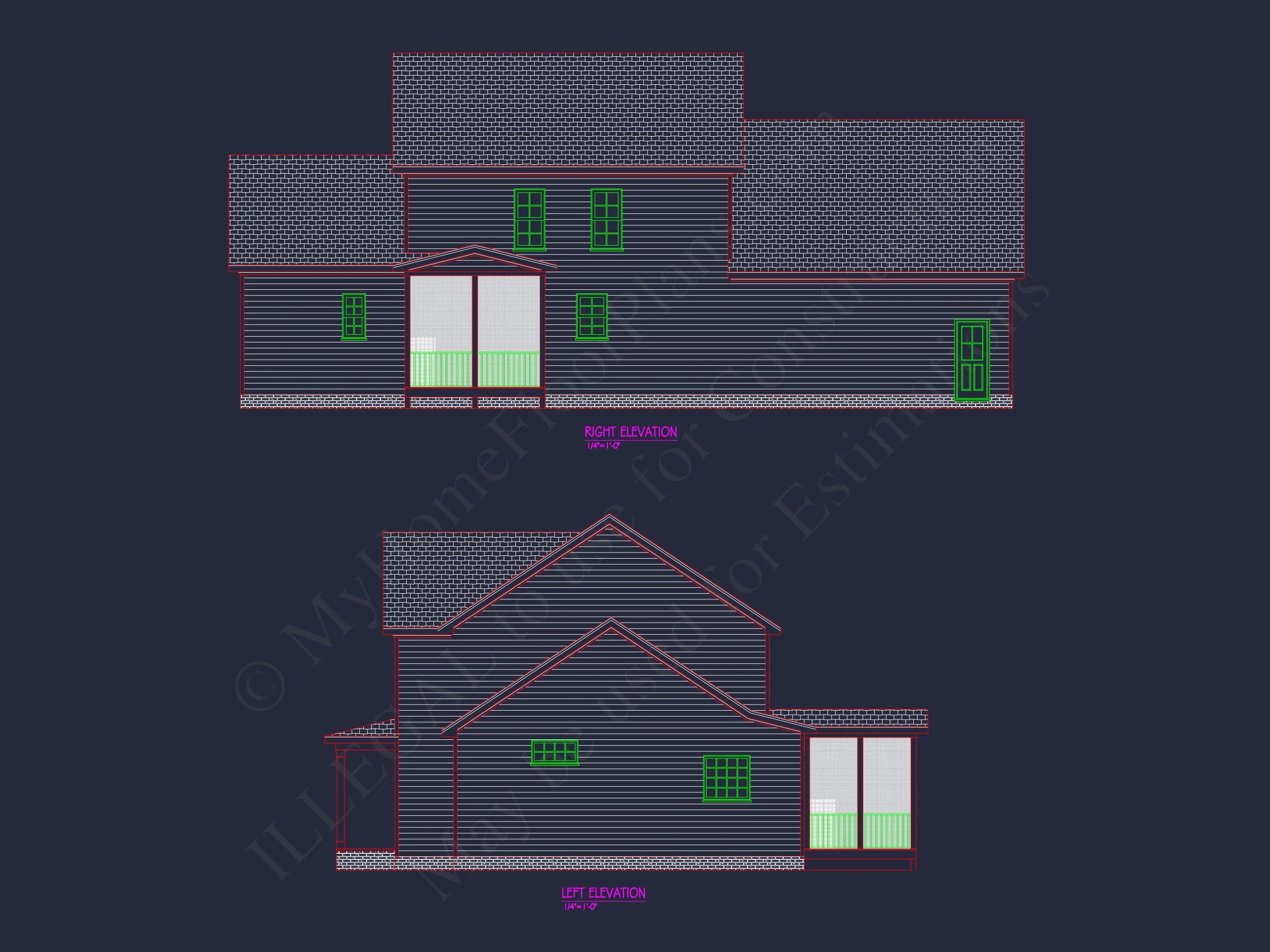20-1250B HOUSE PLAN - Charming 1.5-Story House Plan with Detailed CAD Designs 3 Charming 1.5-Story house Plan with Detailed CAD Designs