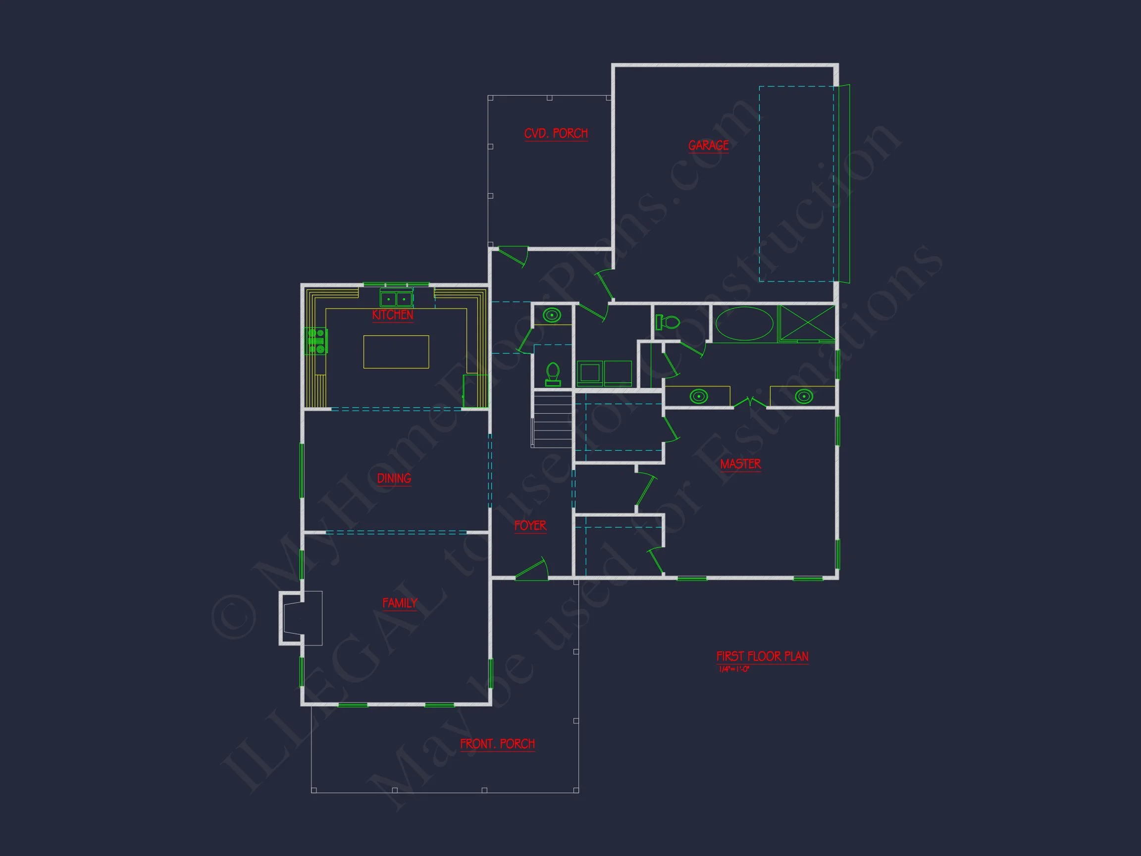 19-2380 HOUSE PLAN - Charming 2-Story House Plan with 3 Bedrooms and CAD Blueprints 4 Charming 2-Story house Plan with 3 Bedrooms and CAD Blueprints