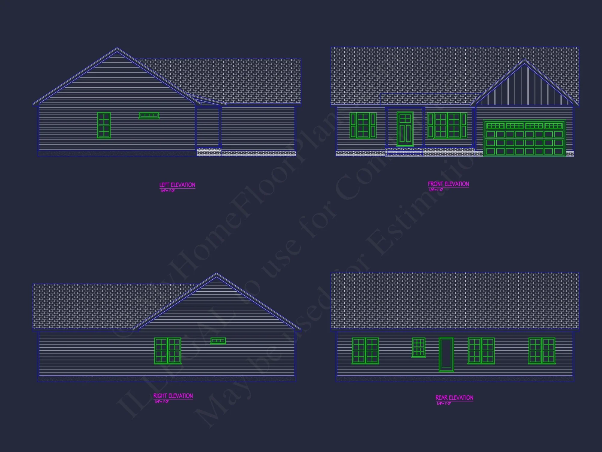 Explore house Floor Plan Blueprint: Traditional CAD Designs