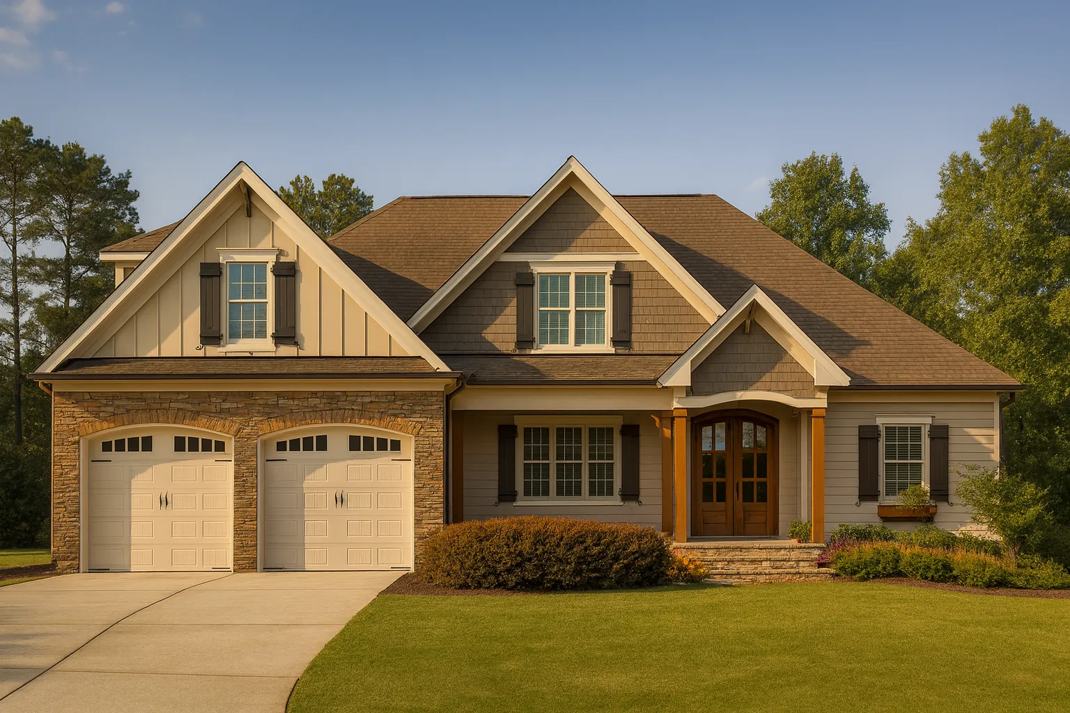 Elegant Craftsman house Plan with Detailed Blueprints & CAD Designs