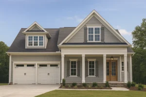 Beautiful Southern house Floor Plan with 2 Stories and CAD Designs