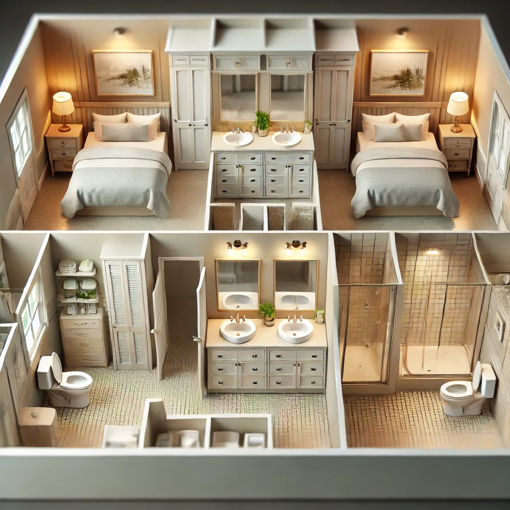 House Plans with Jack and Jill Bathroom