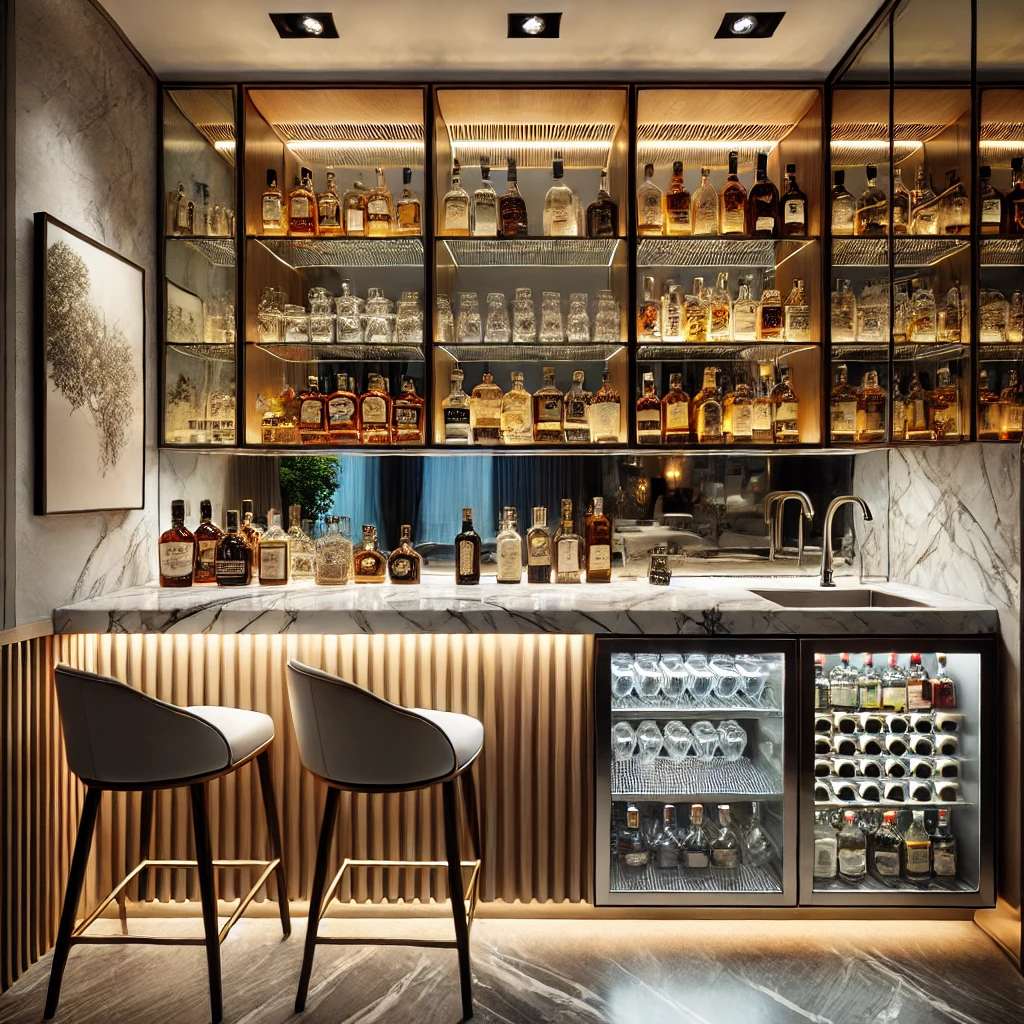 House Plans with Home Bar