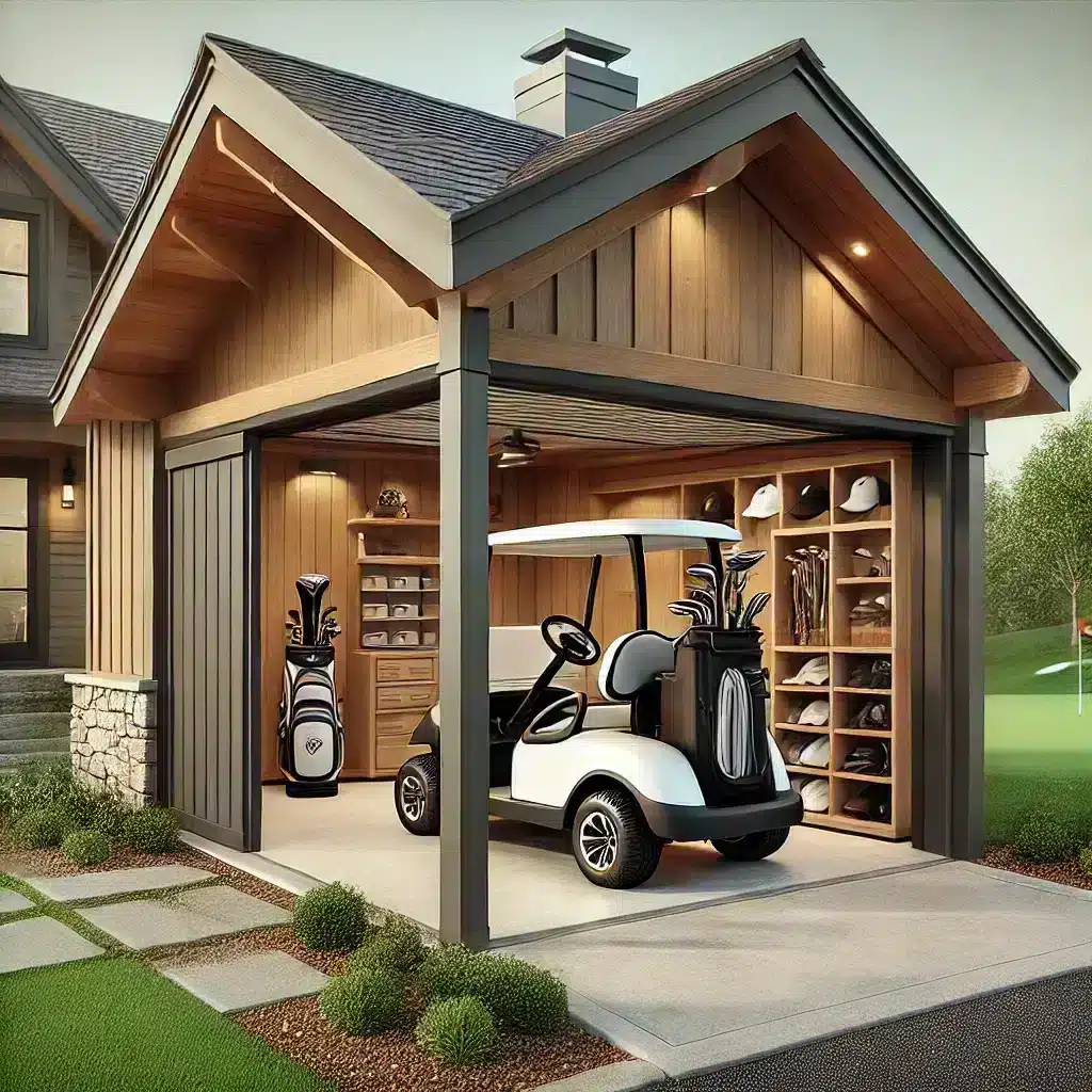 Golf Cart Garage Plans