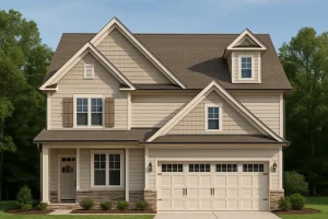 Craftsman Home Plan with Floor Blueprints CAD Designs