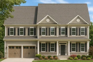 Amberly Spacious 2-Story Traditional House Plan with Open Layout