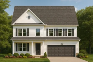 Dream Home Plan 2-Story Blueprint with 4 Beds and 2.5 Baths