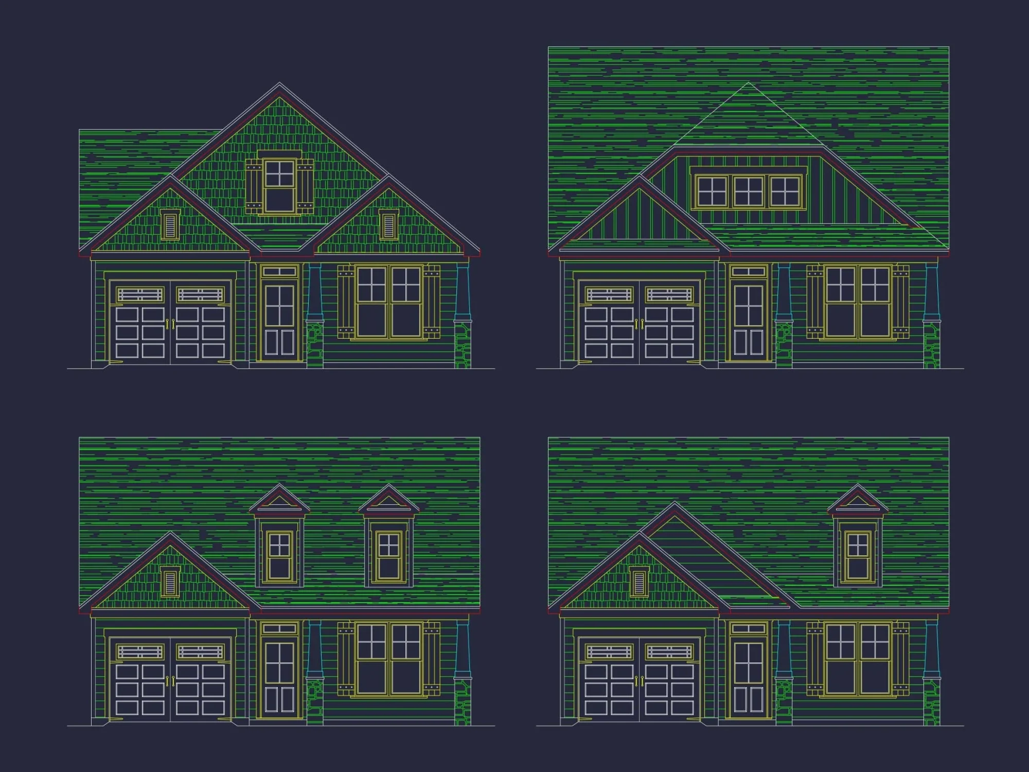 Craftsman-Home-Plan-with-Open-Floor-Layout-and-CAD-Designs
