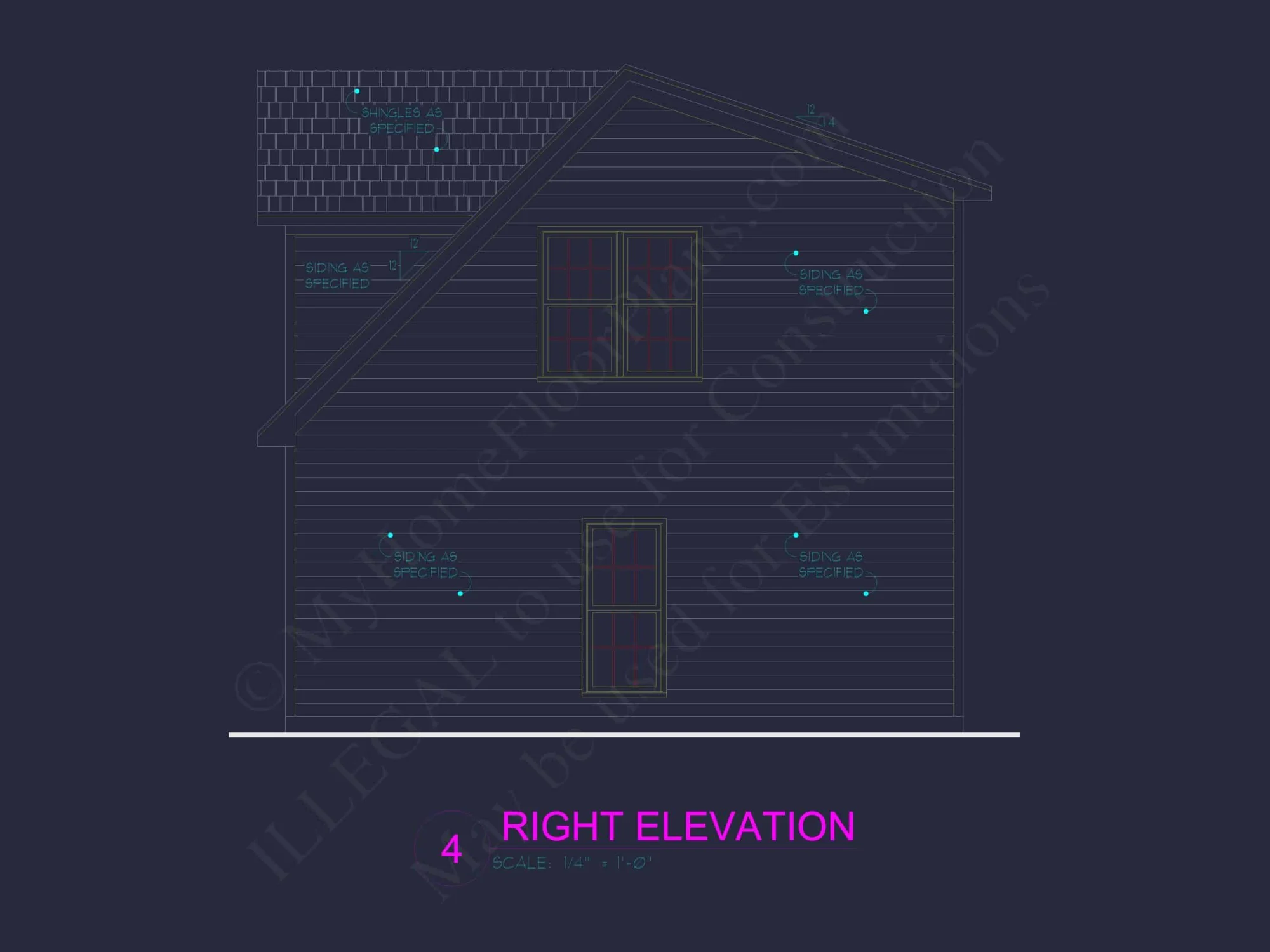 Garage-Living-Space-House-Plan-with-Attic-and-CAD-Blueprints