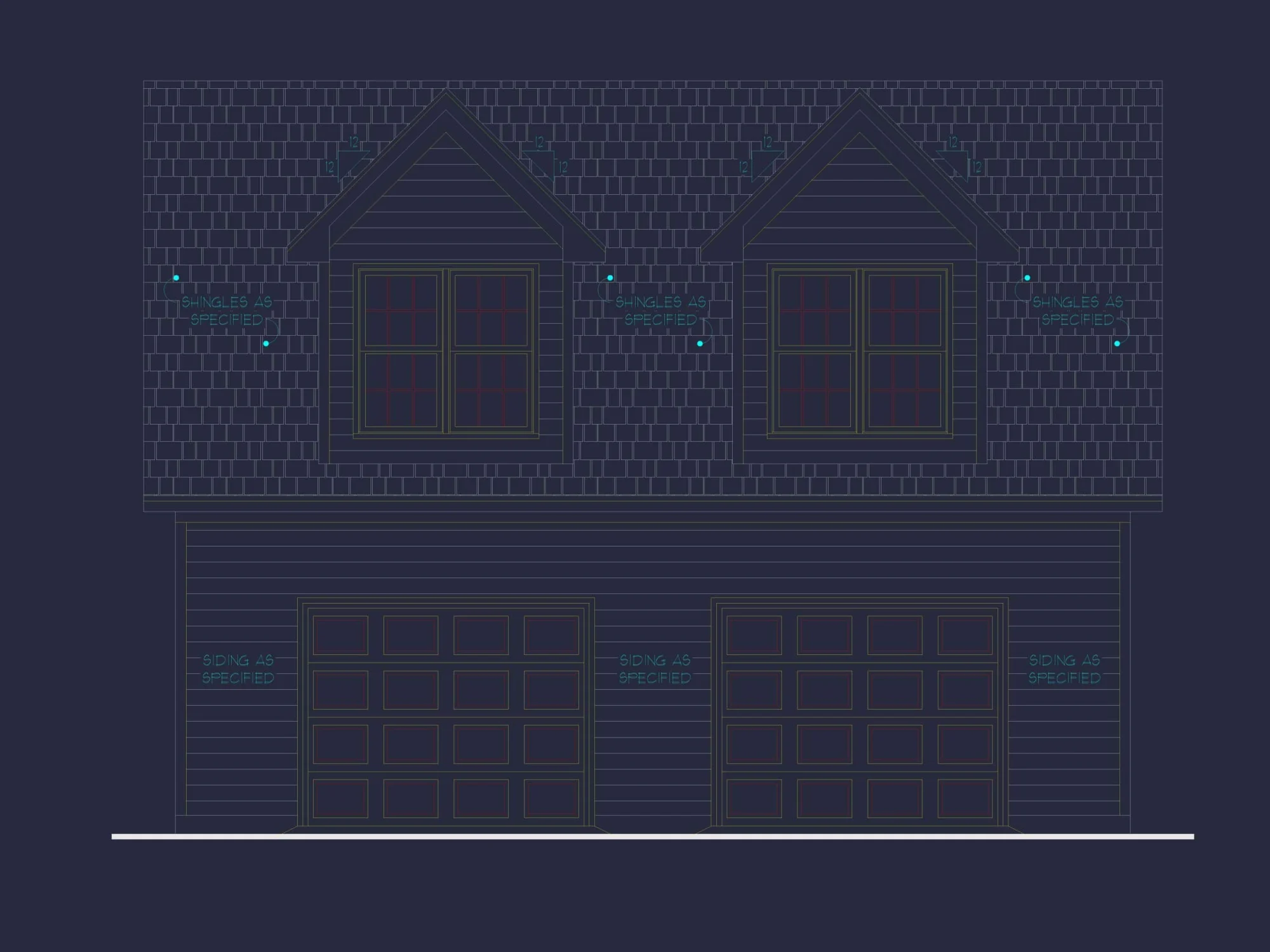 Garage-Living-Space-House-Plan-with-Attic-and-CAD-Blueprints