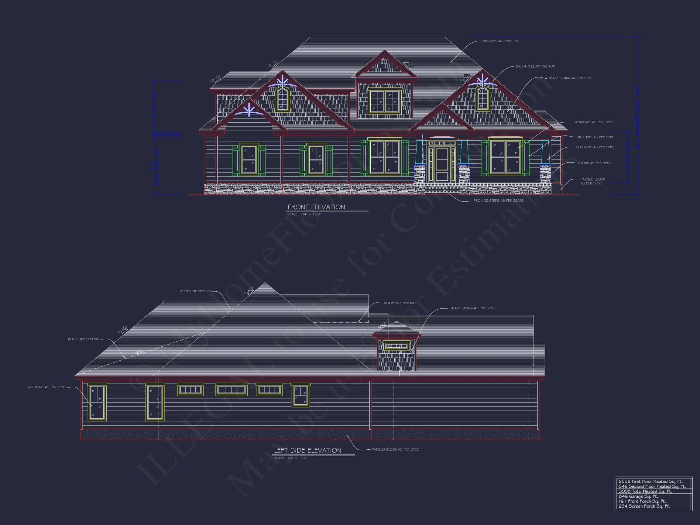 20-1751 HOUSE PLAN - Explore a Stunning 1.5-Story House Plan with CAD Blueprints 2 20-1751 HOME PLAN
