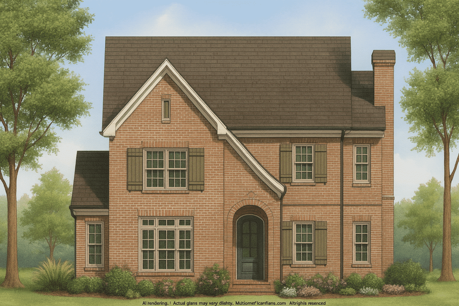 11-1356 HOUSE PLAN - Elegant Tudor House Design with CAD Floor Plans & Blueprints 2 Elegant 3-Story Tudor House Plan with Spacious Layout and CAD Blueprints