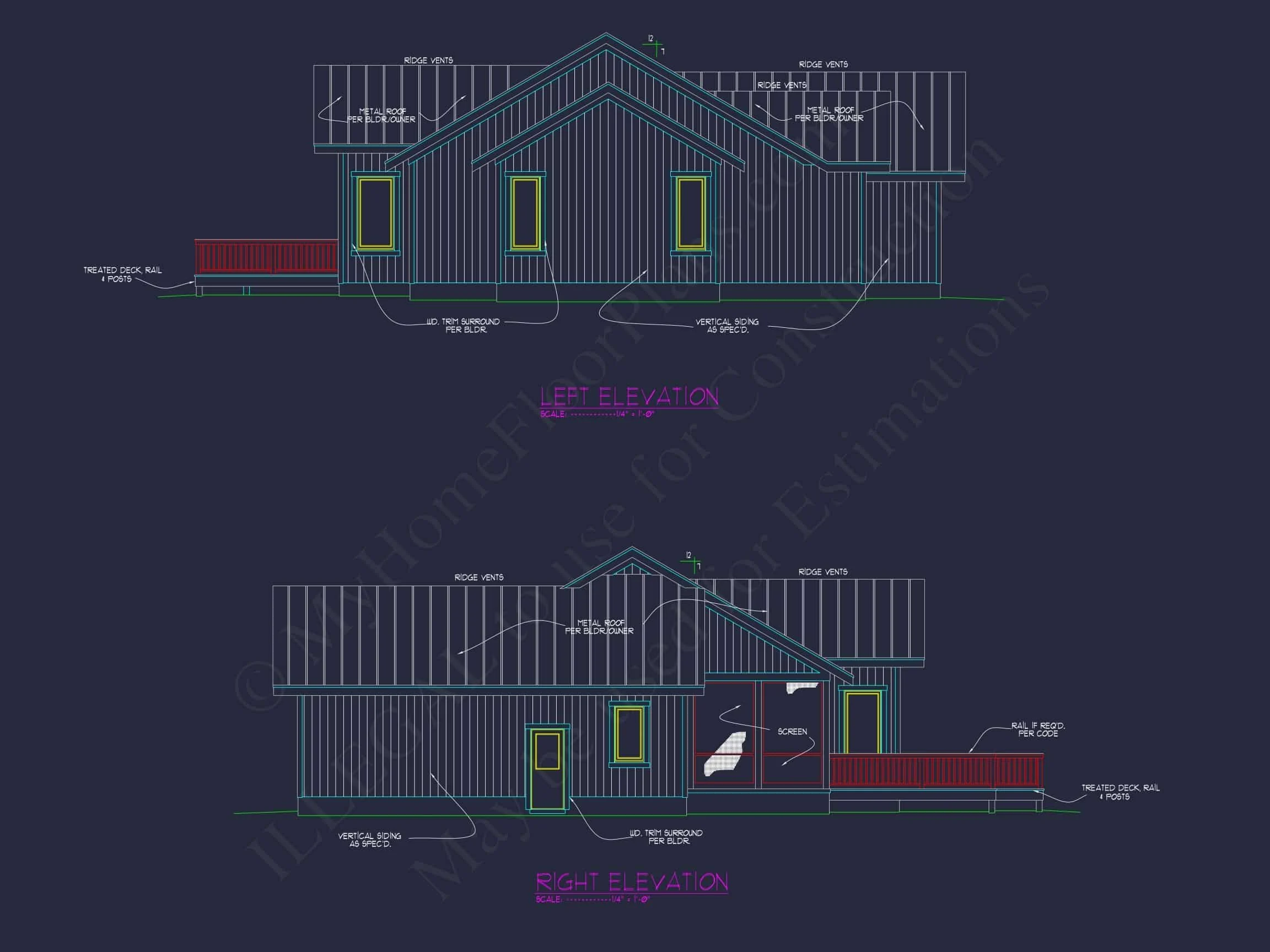 14-1921 HOUSE PLAN - Craftsman Ranch Home Plan - 3-Bed, 3-Bath, 2449 SF 3 Custom Ranch-Style House Plan with Open Layout and Vaulted Ceilings